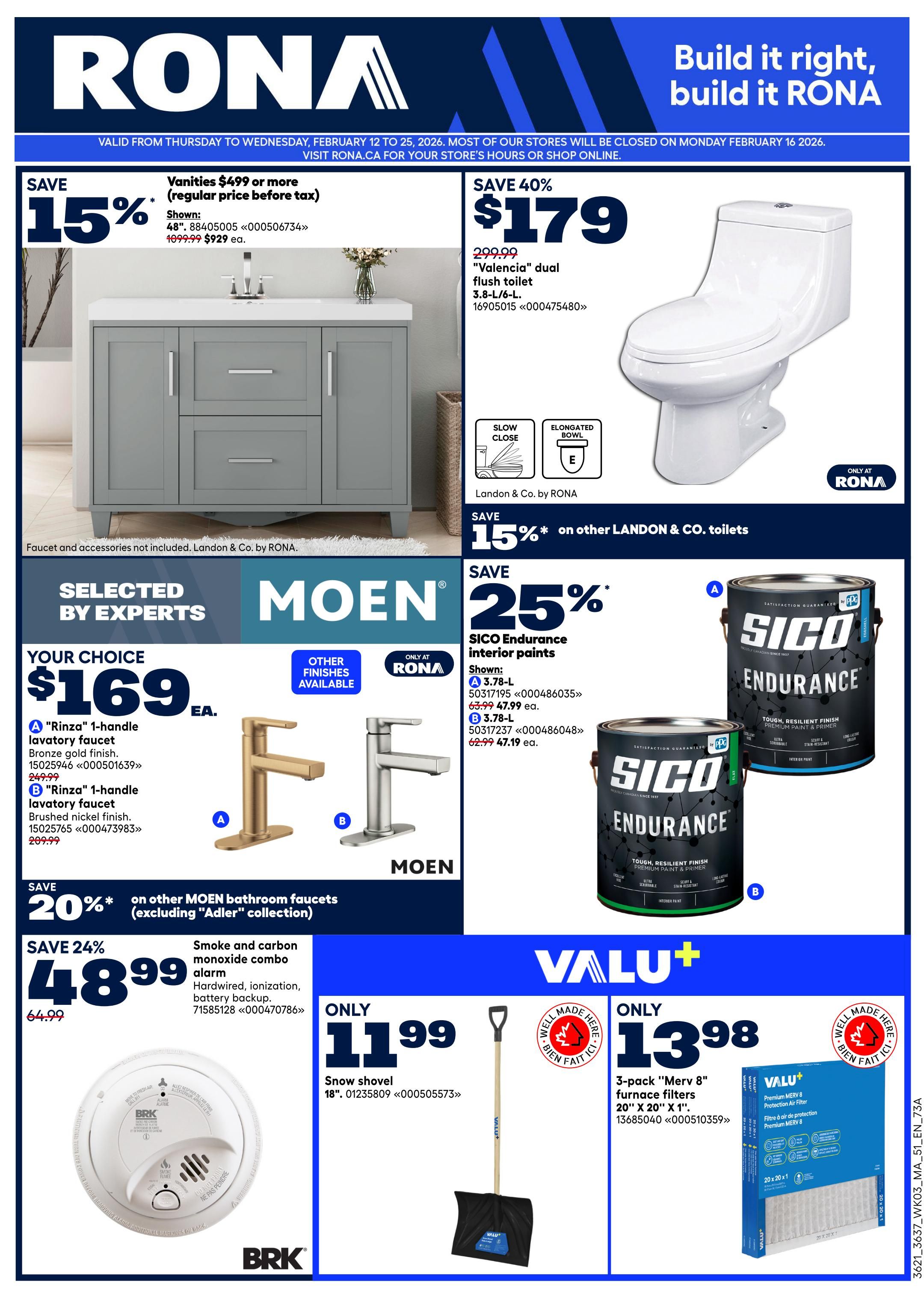 Rona - Atlantic Canada - Flyer Specials