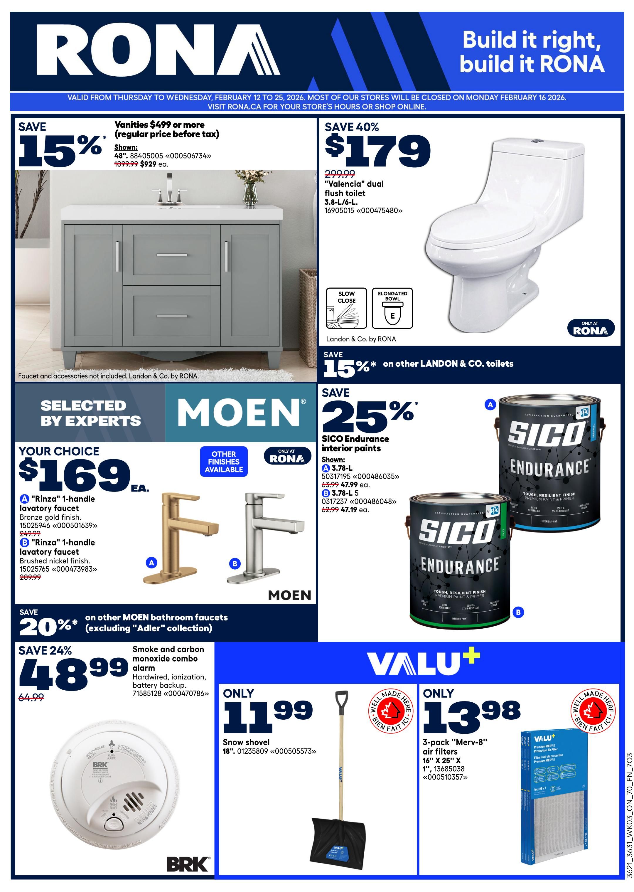 Rona - Ontario - Flyer Specials