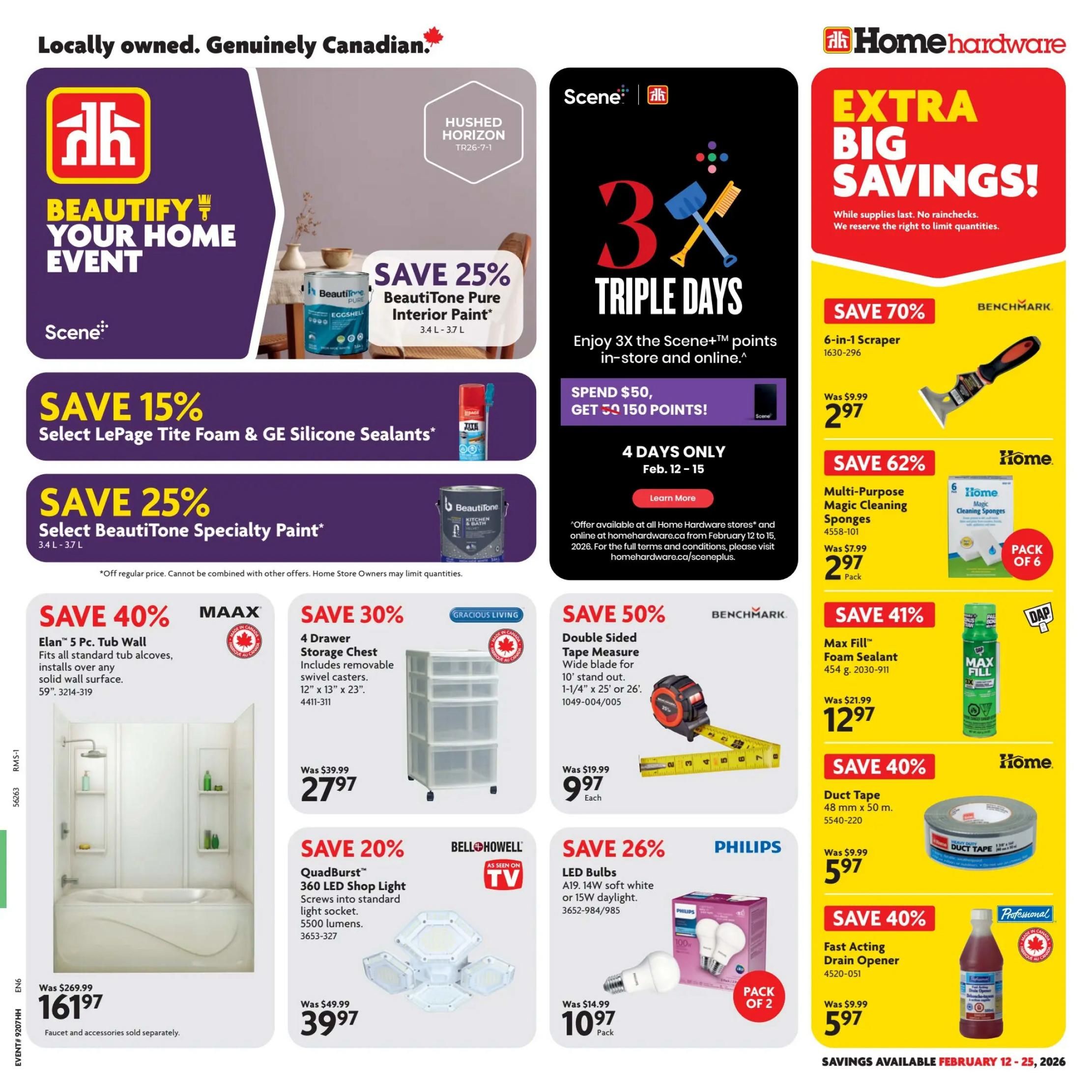 Home Hardware - Ontario - Flyer Specials