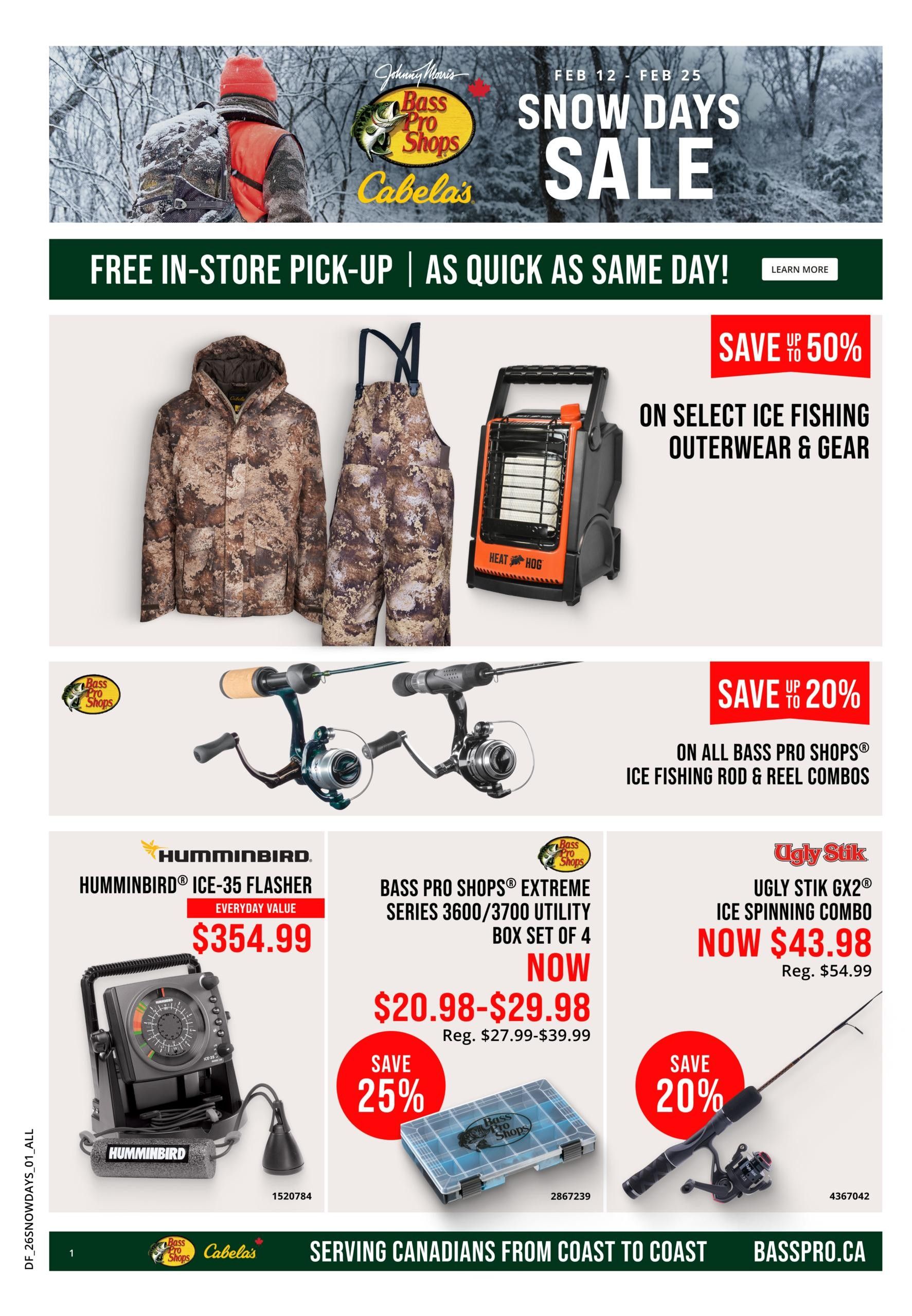Cabela's - Snow Days Sale