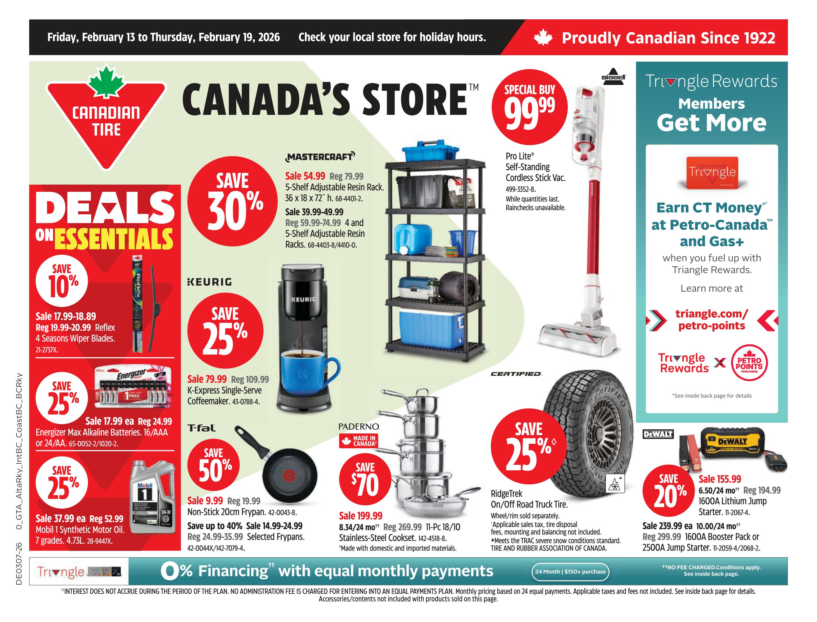 Canadian Tire - Western Canada - Weekly Flyer Specials