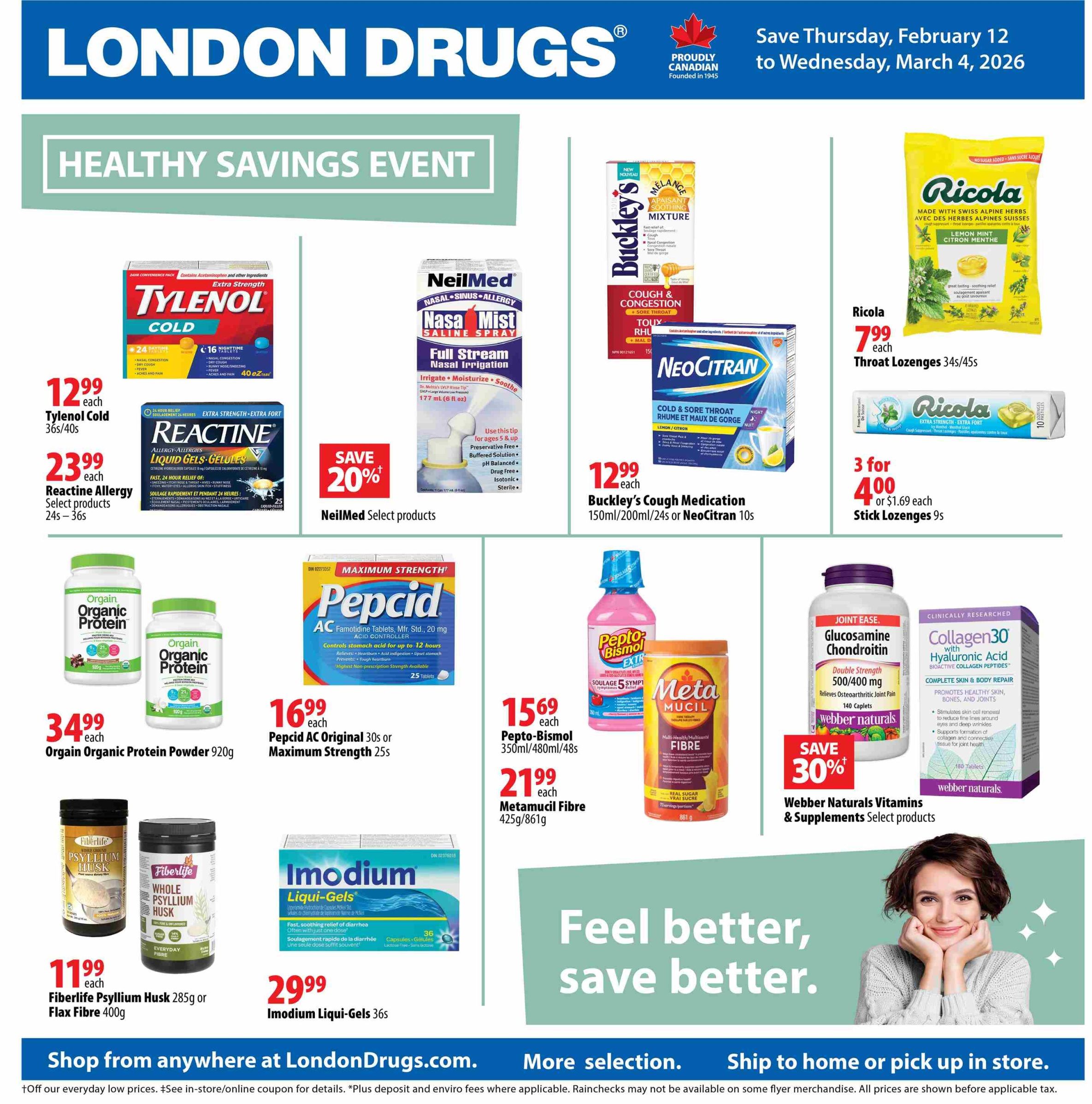London Drugs - Healthy Savings Event