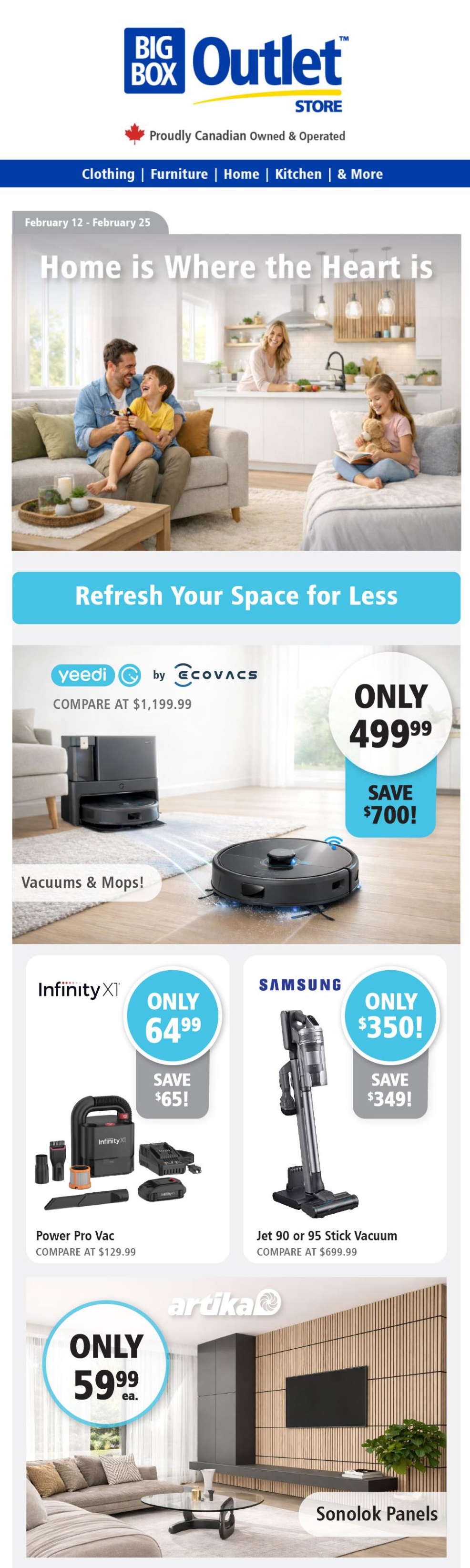 Big Box Outlet Store - Flyer Specials