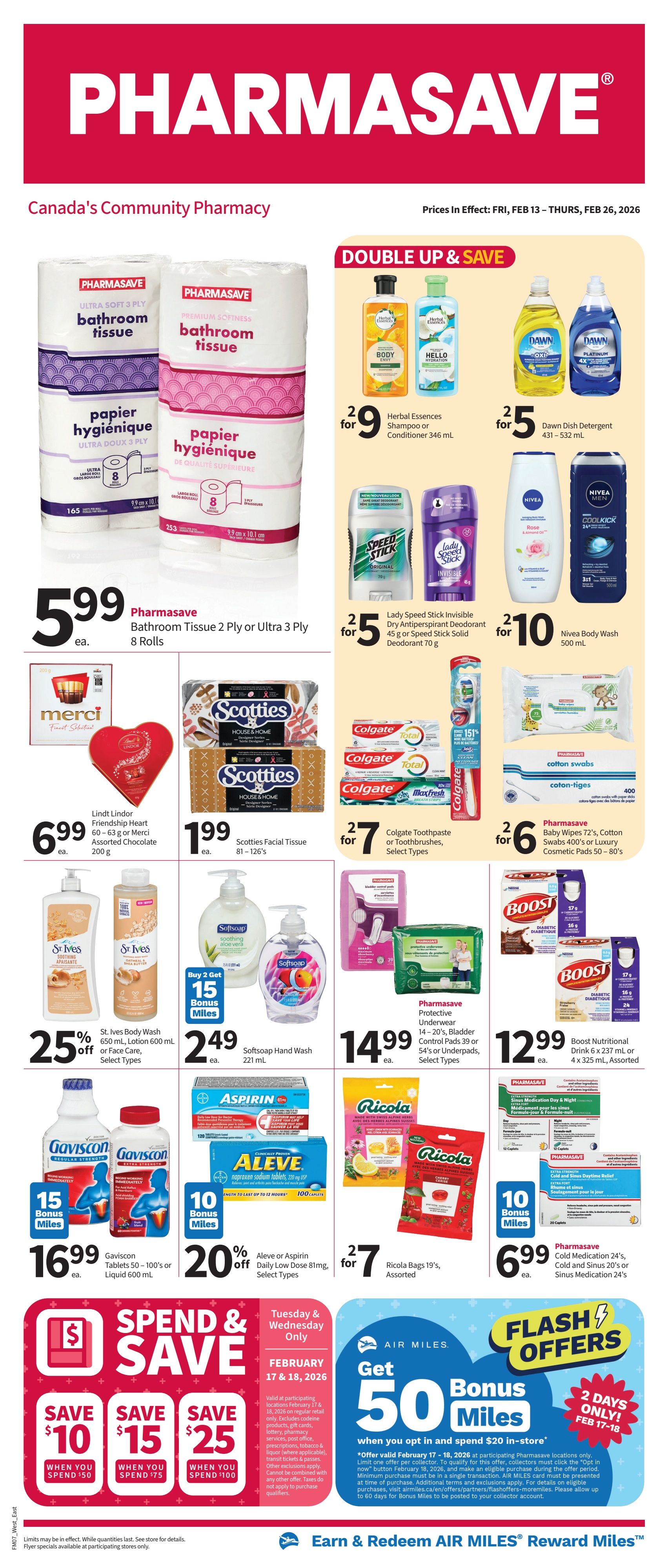 Pharmasave - Ontario and Western Canada - 2 Weeks of Savings