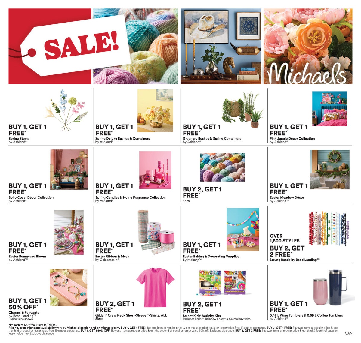 Michaels - Weekly Flyer Specials