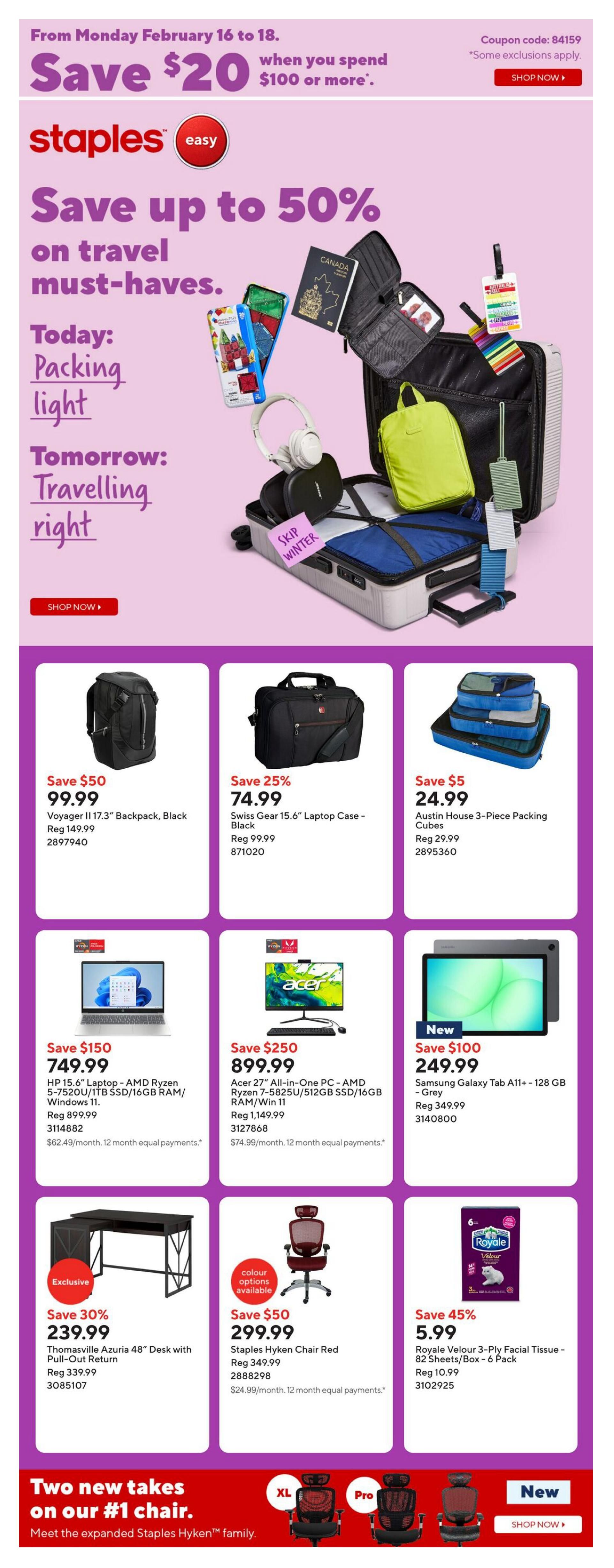 Staples - Weekly Flyer Specials