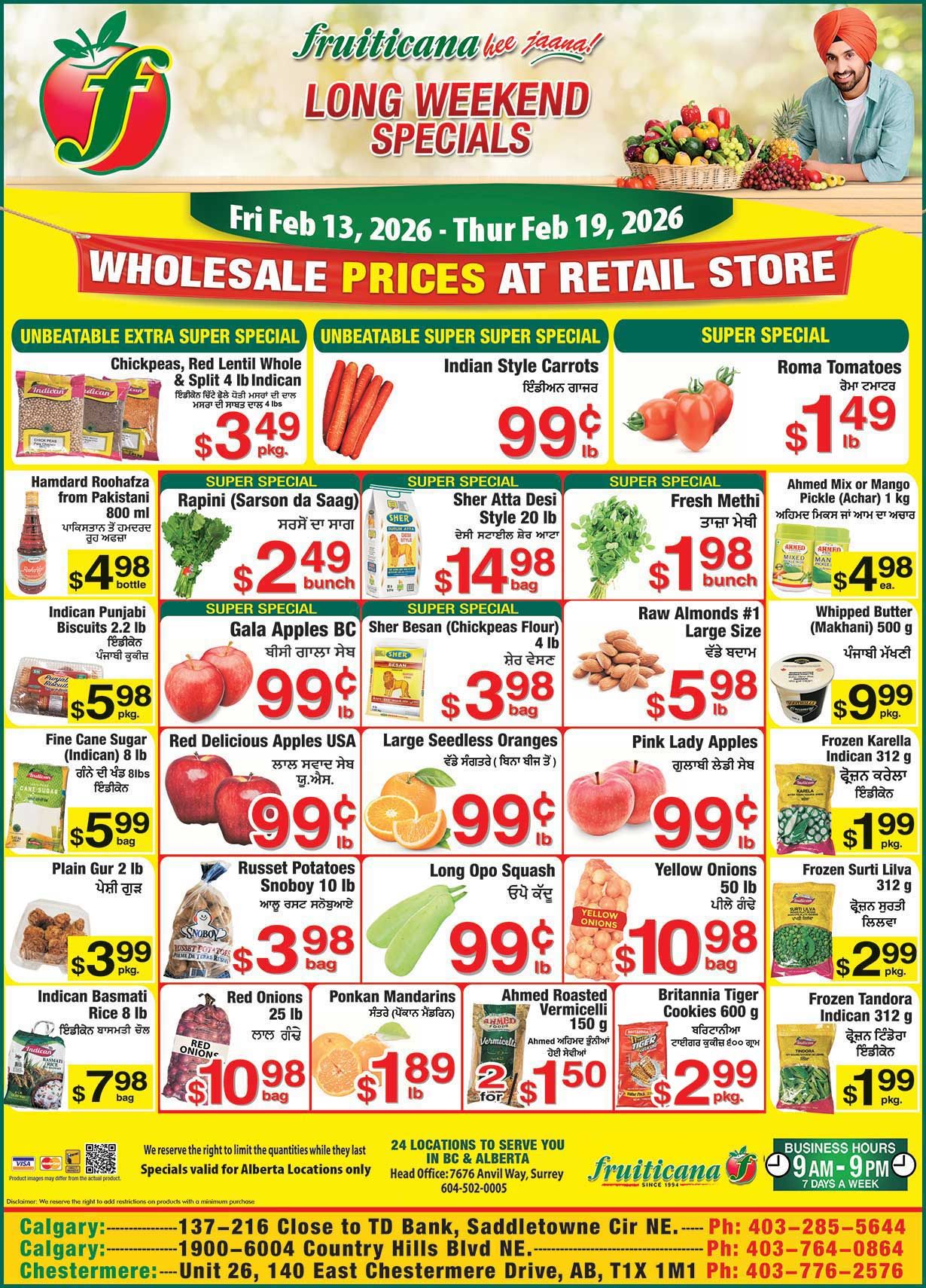 Fruiticana - Calgary - Weekly Flyer Specials