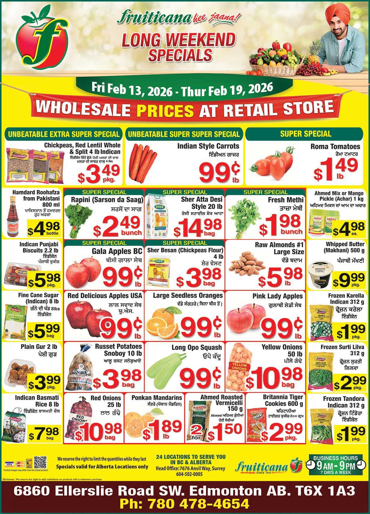 Fruiticana - Edmonton - Weekly Flyer Specials