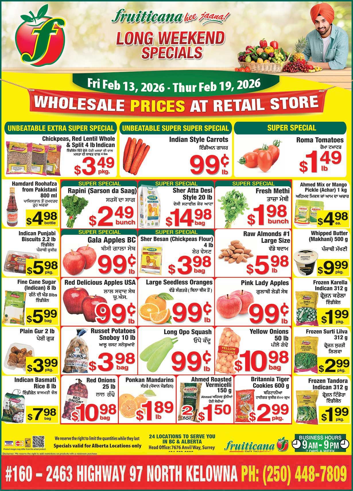 Fruiticana - Kelowna - Weekly Flyer Specials