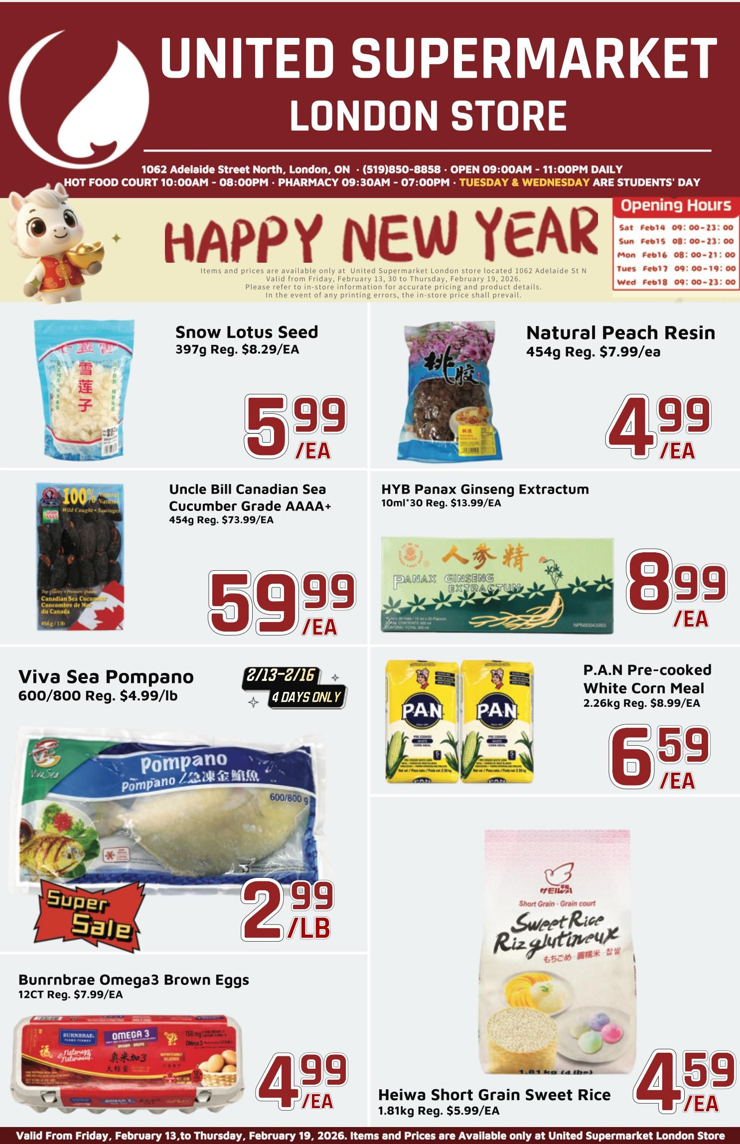 United Supermarket - London - Weekly Flyer Specials