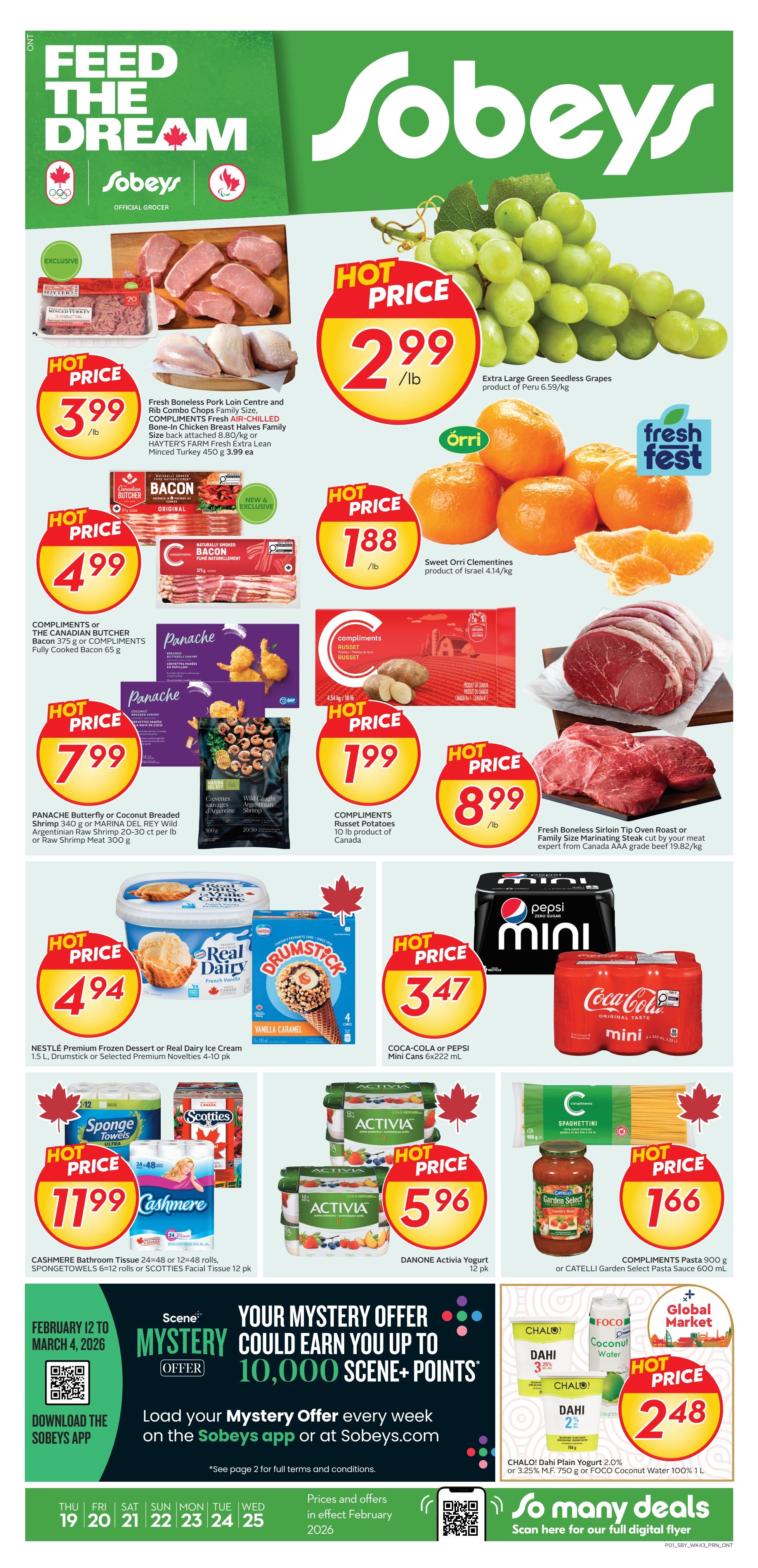 Sobeys - Ontario - Weekly Flyer Specials
