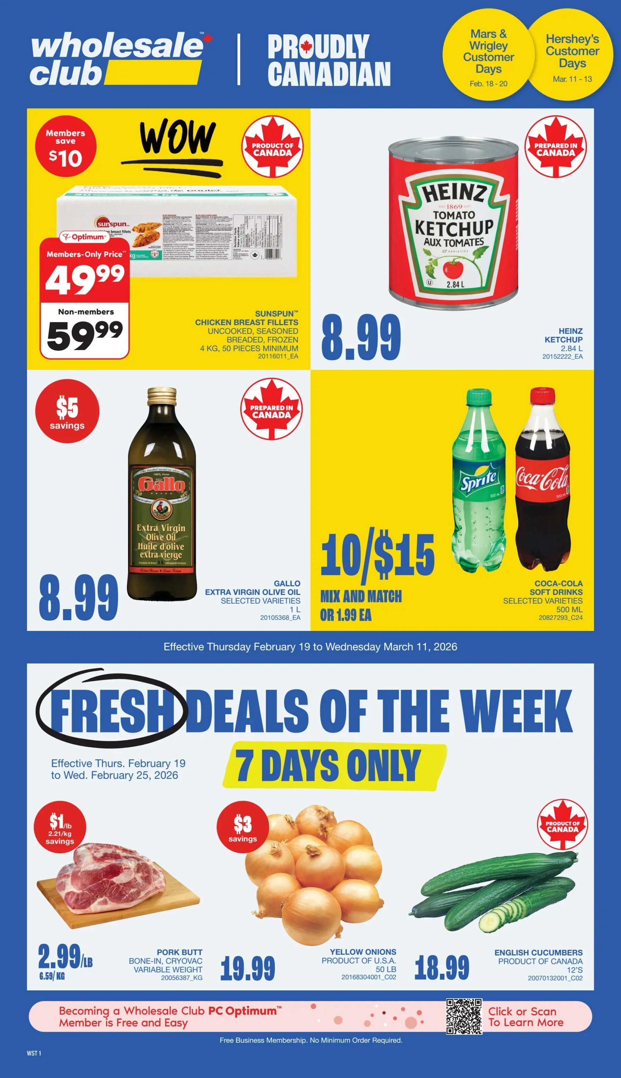 Wholesale Club - Western Canada - Flyer Specials