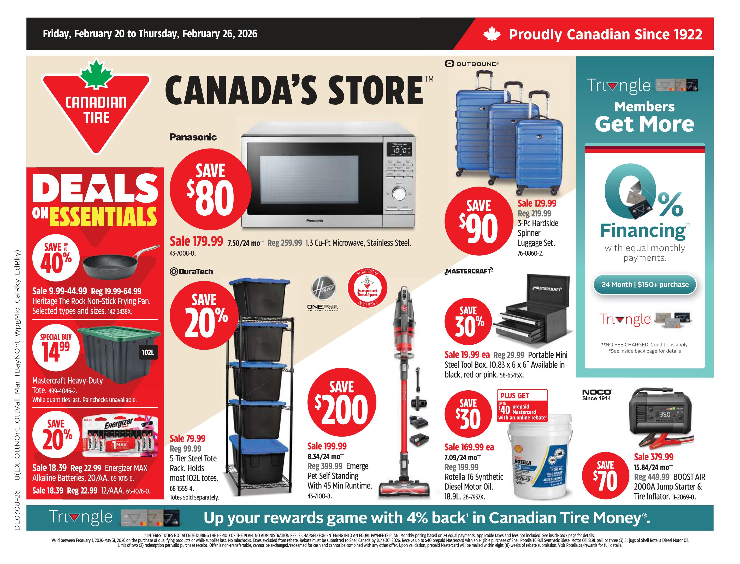 Canadian Tire - Ontario - Weekly Flyer Specials