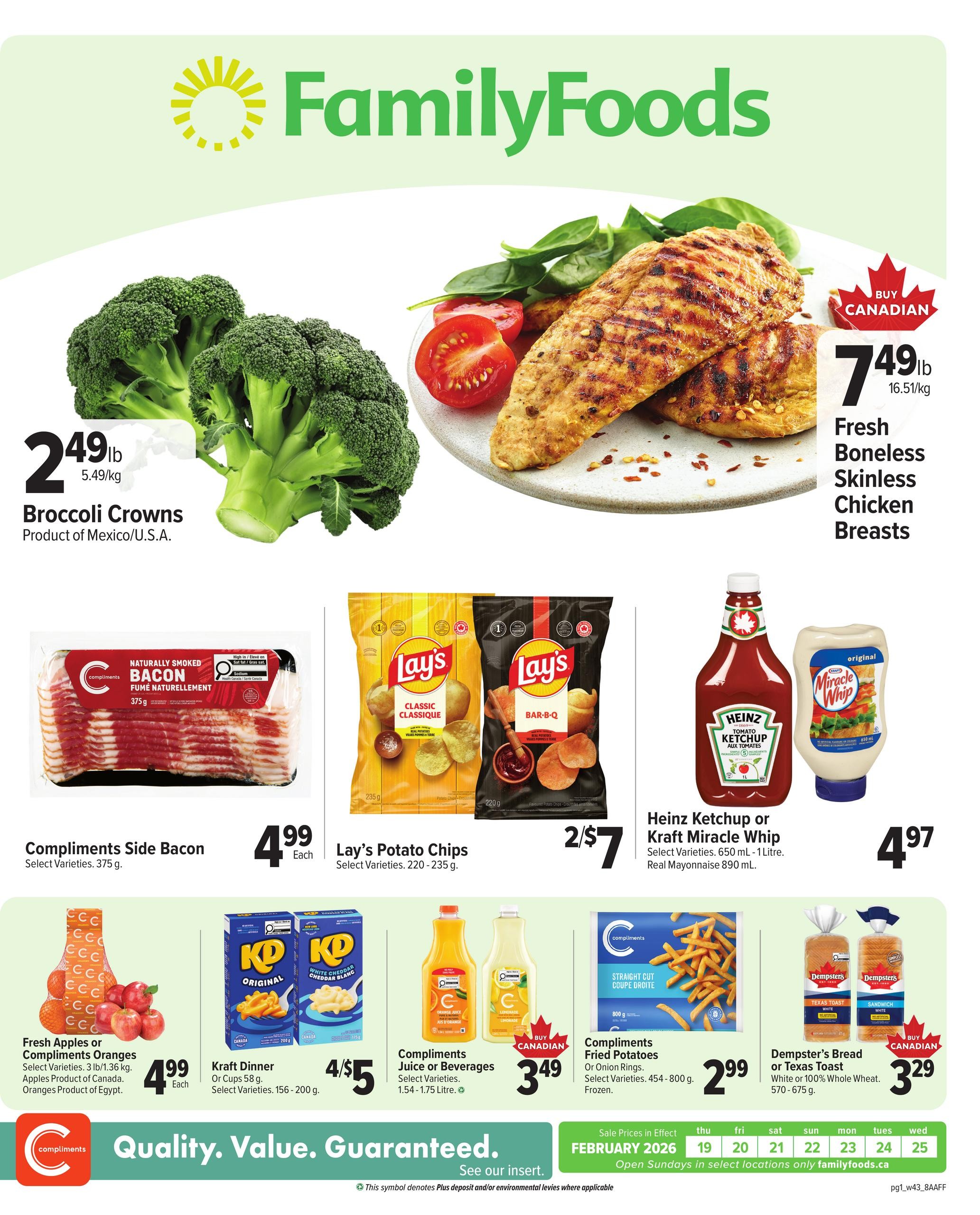 Family Foods - Weekly Flyer Specials