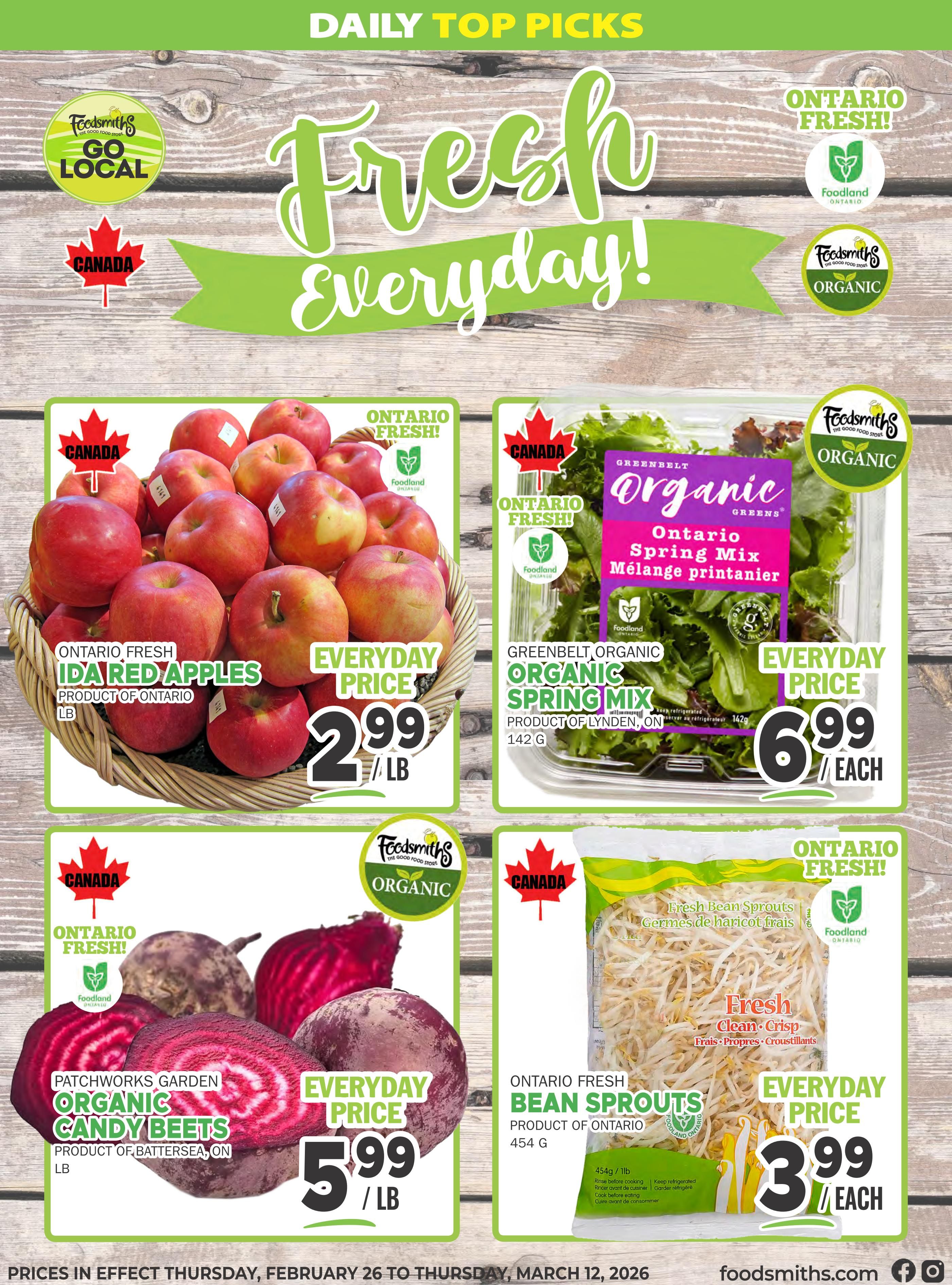 Foodsmiths - Flyer Specials - Valid from February 26 to March 12, 2026 - Page 3