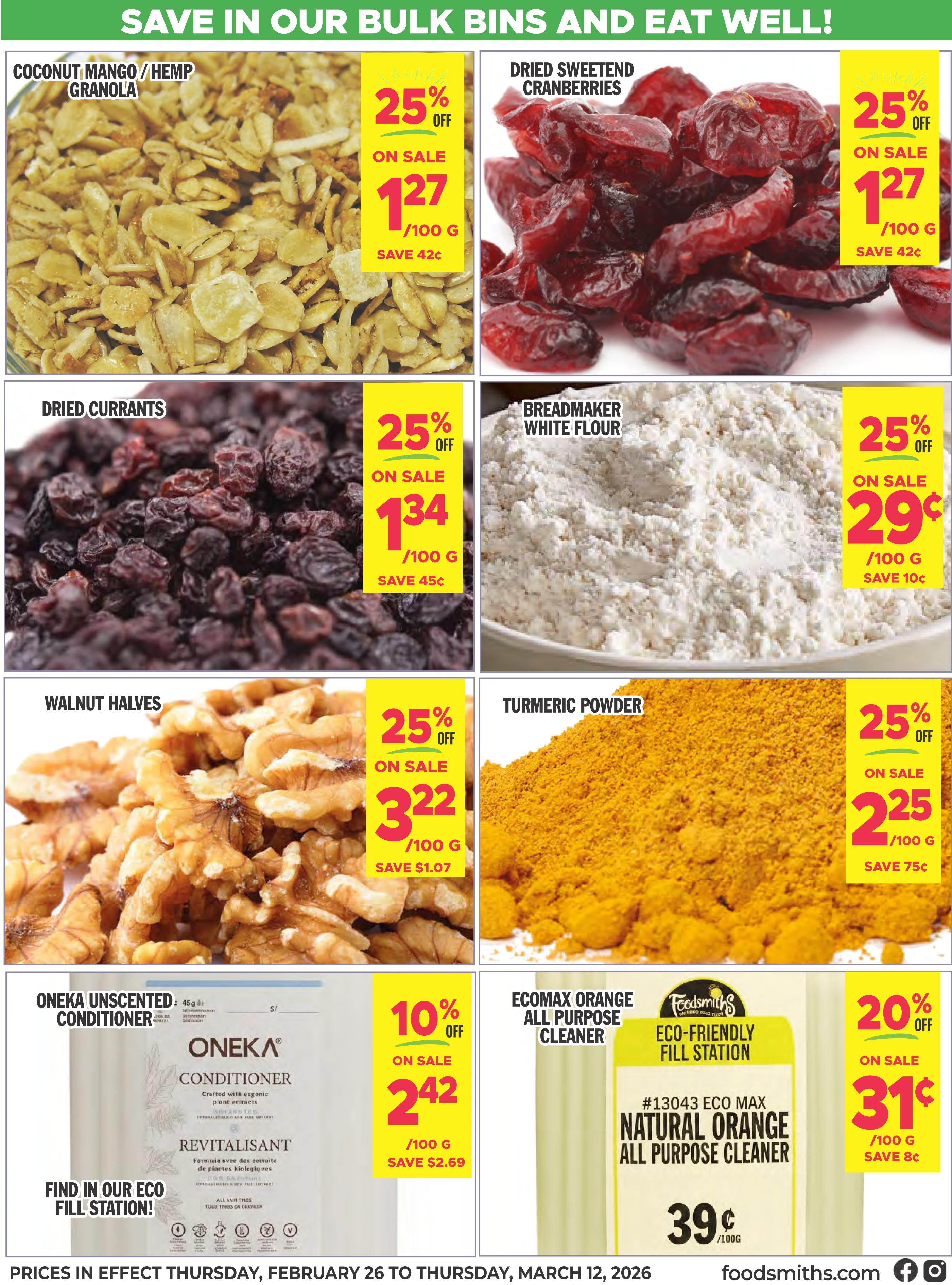 Foodsmiths - Flyer Specials - Valid from February 26 to March 12, 2026 - Page 9