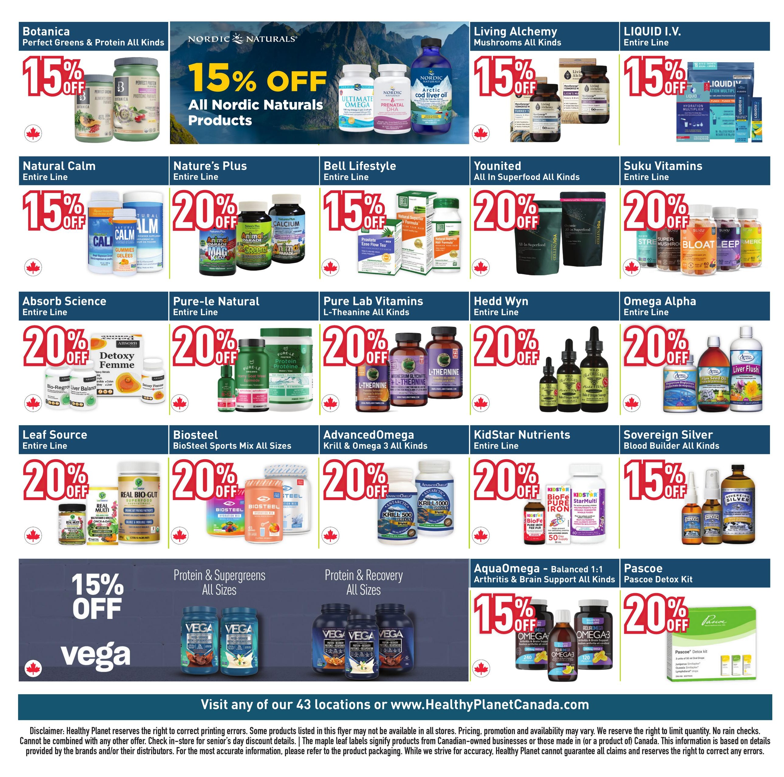 Healthy Planet - Flyer Specials - Valid from March 5 to April 1, 2026 - Page 20