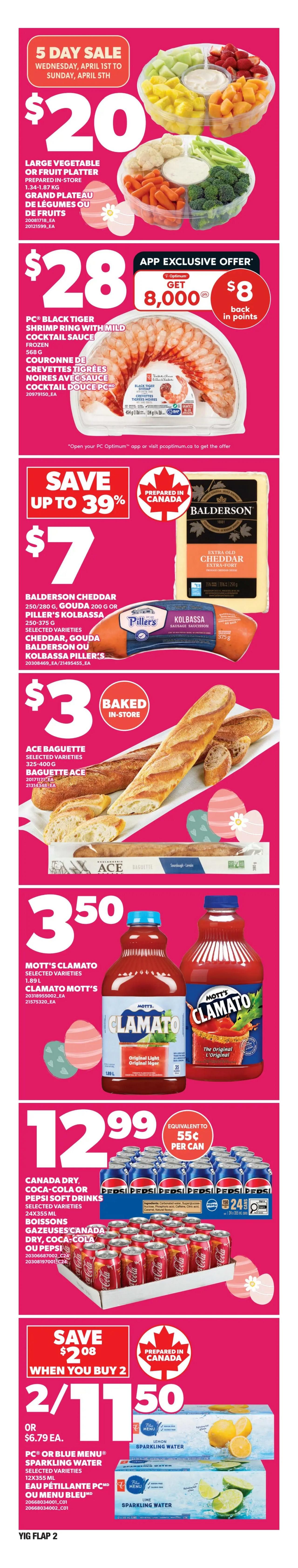 Independent flyer page 3 features a hot price on fresh Grade A turkey for $2.49 per pound and striploin grilling steak for $9.88 per pound. Also on sale is East Coast Canadian cold water lobster tails for $23, and fresh Atlantic salmon fillets for $10 per pound. Breyers Classic frozen dessert is $3. Kraft peanut butter is $10 for members or $14 for non-members, with a $4 member saving. PC Roast and Ground Coffee is $20, and PC 100% Pure Maple Syrup is $10. Green Giant frozen vegetables are $2.50. PC Shredded Cheese or Black Diamond Cheese bars are $4.88. Cavendish fries or potatoes are $3. No Name all-purpose flour is $3, and Tilda Pure Basmati Rice is $13. PC Super Soft bathroom tissue is $15.99 for members or $21.99 for non-members, with a $6 member saving. The flyer also includes a 'Help Feed More Families' section and a 'Did You Know?' fact about food banks.