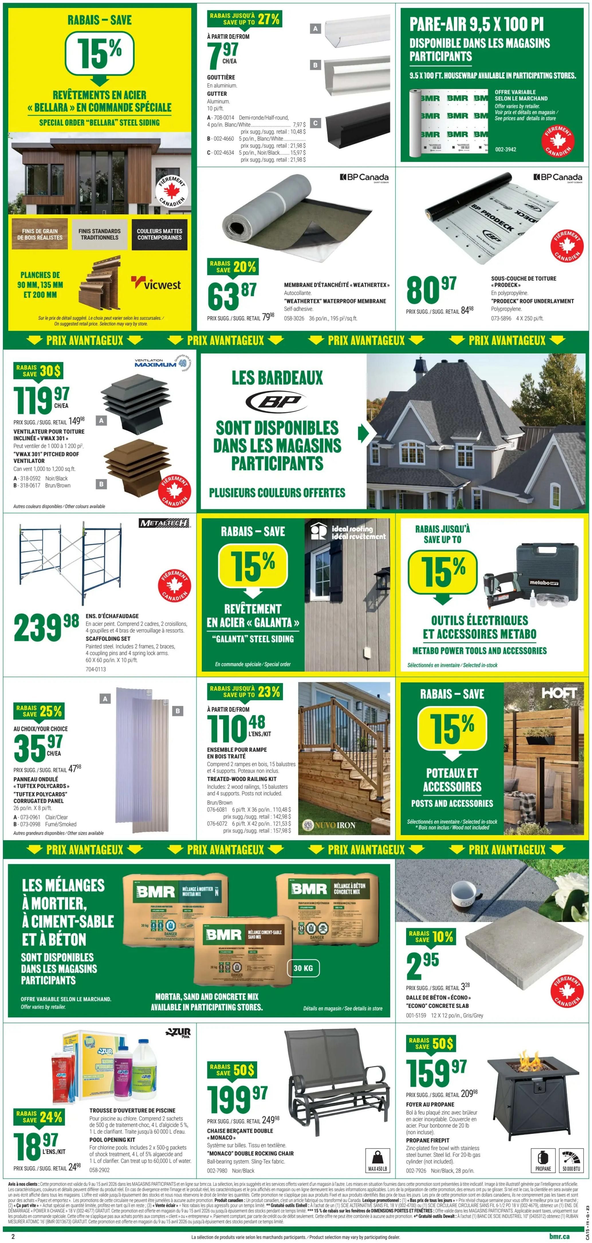BMR - Weekly Flyer Specials - Valid from April 9 to 15, 2026 - Page 3