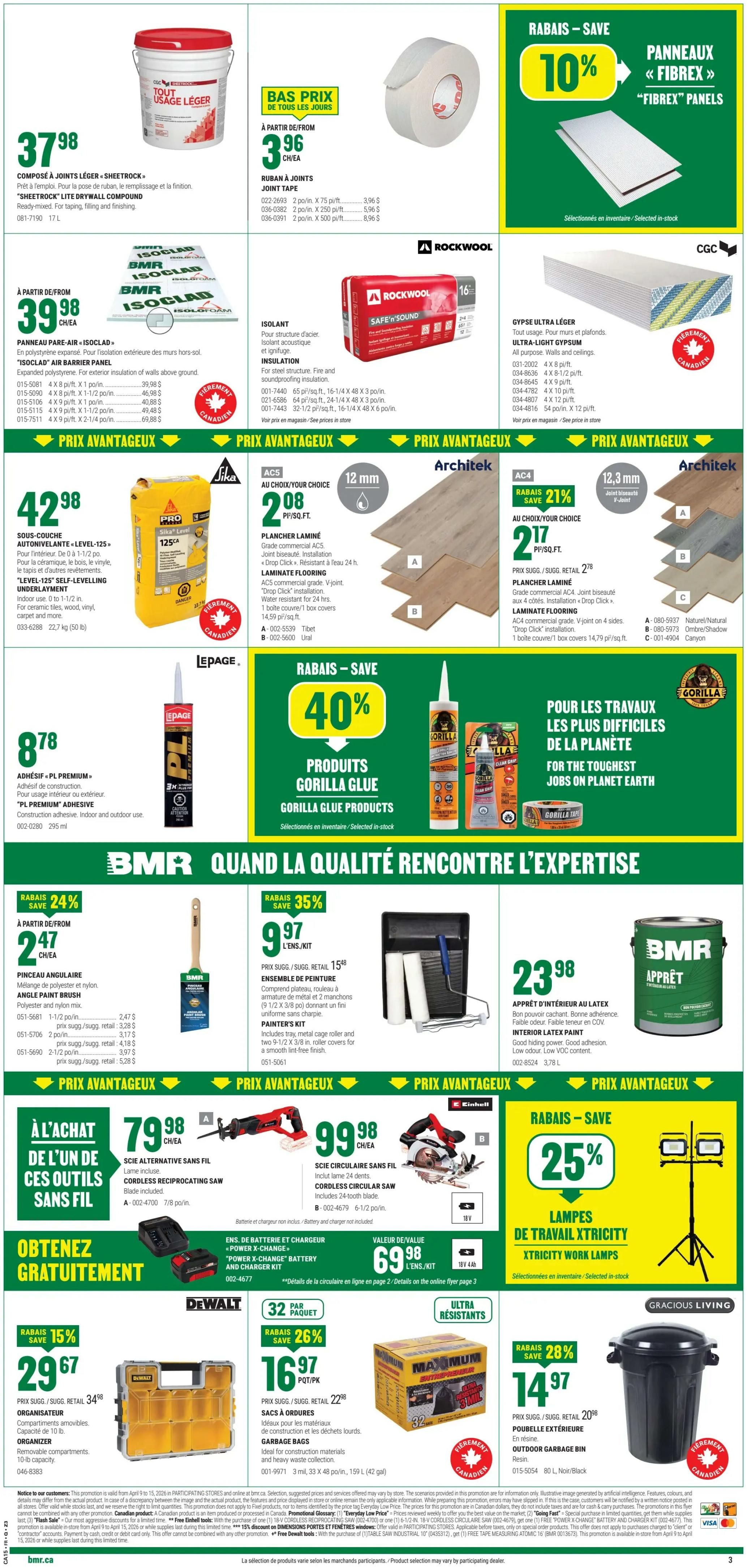 BMR - Weekly Flyer Specials - Valid from April 9 to 15, 2026 - Page 4