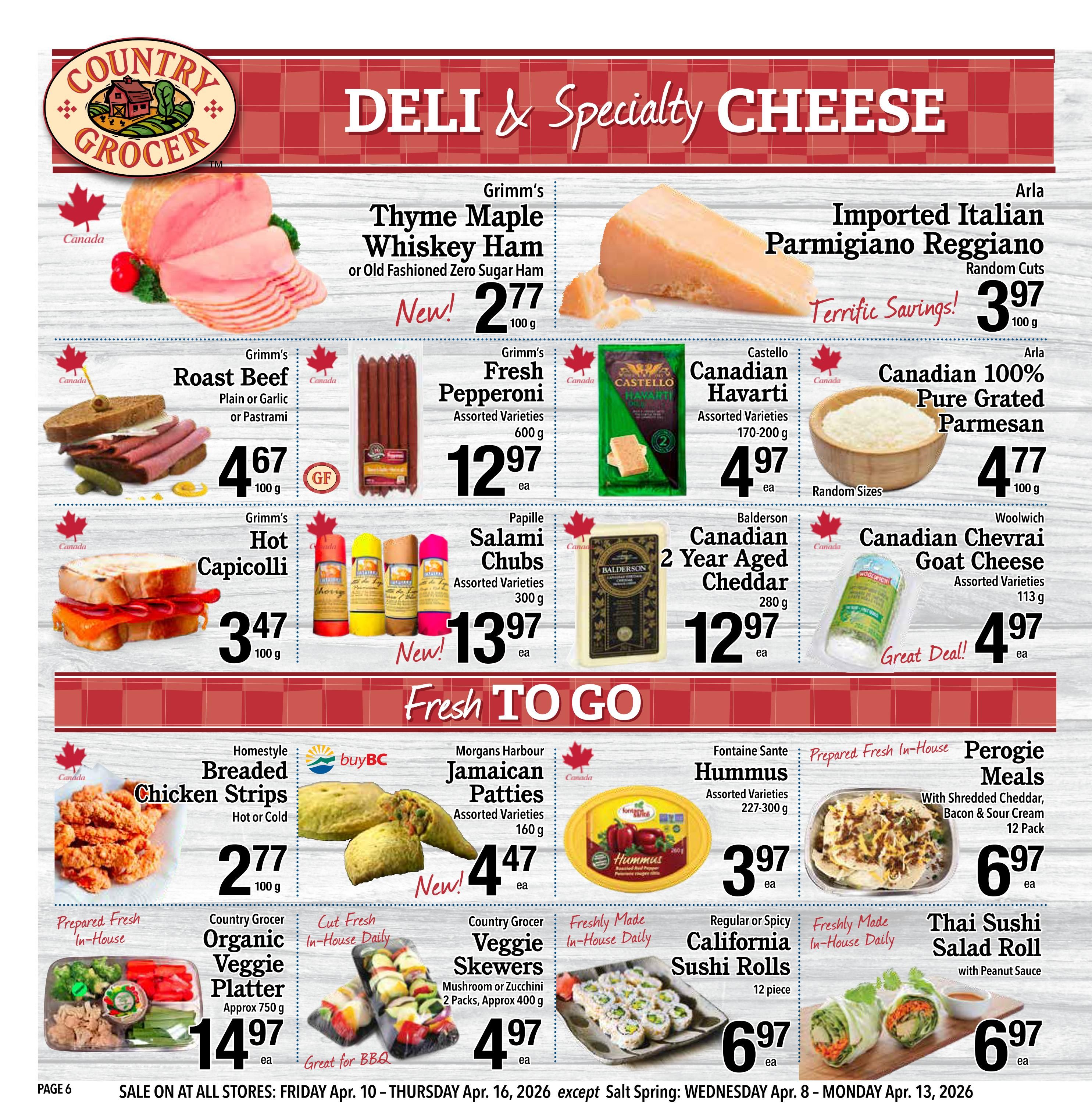 Country Grocer - Weekly Flyer Specials - Valid from April 10 to 16, 2026 - Page 6