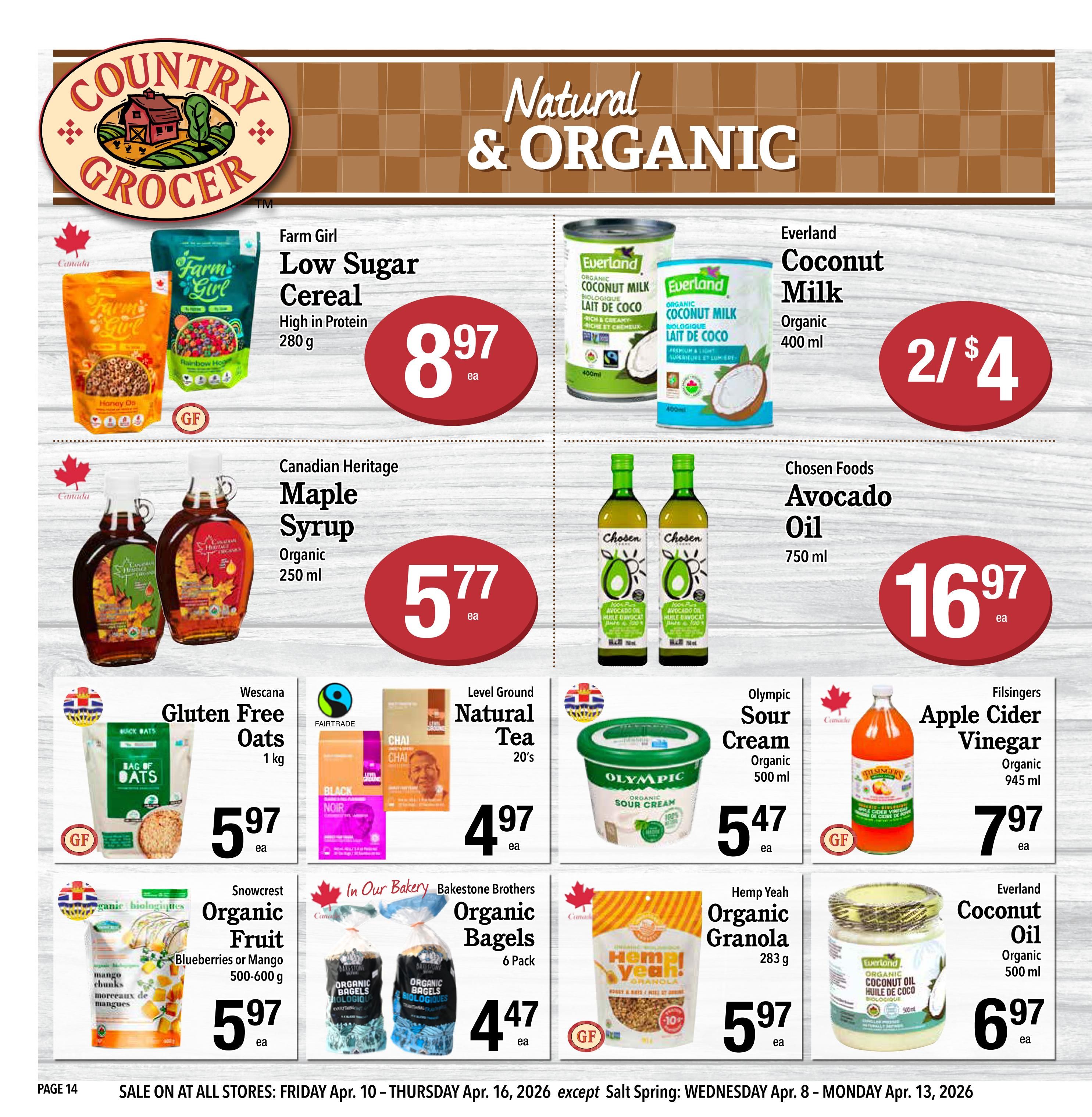 Country Grocer - Weekly Flyer Specials - Valid from April 10 to 16, 2026 - Page 14