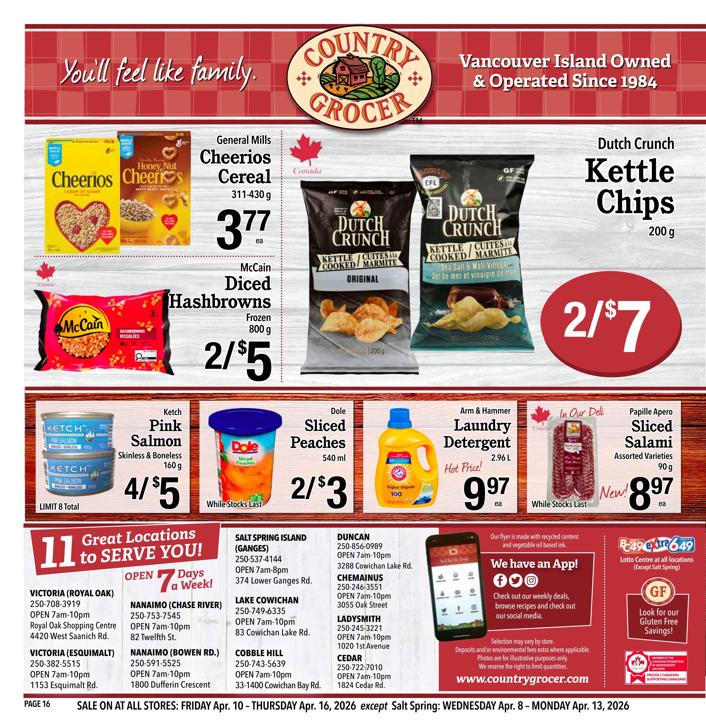 Country Grocer - Weekly Flyer Specials - Valid from April 10 to 16, 2026 - Page 16