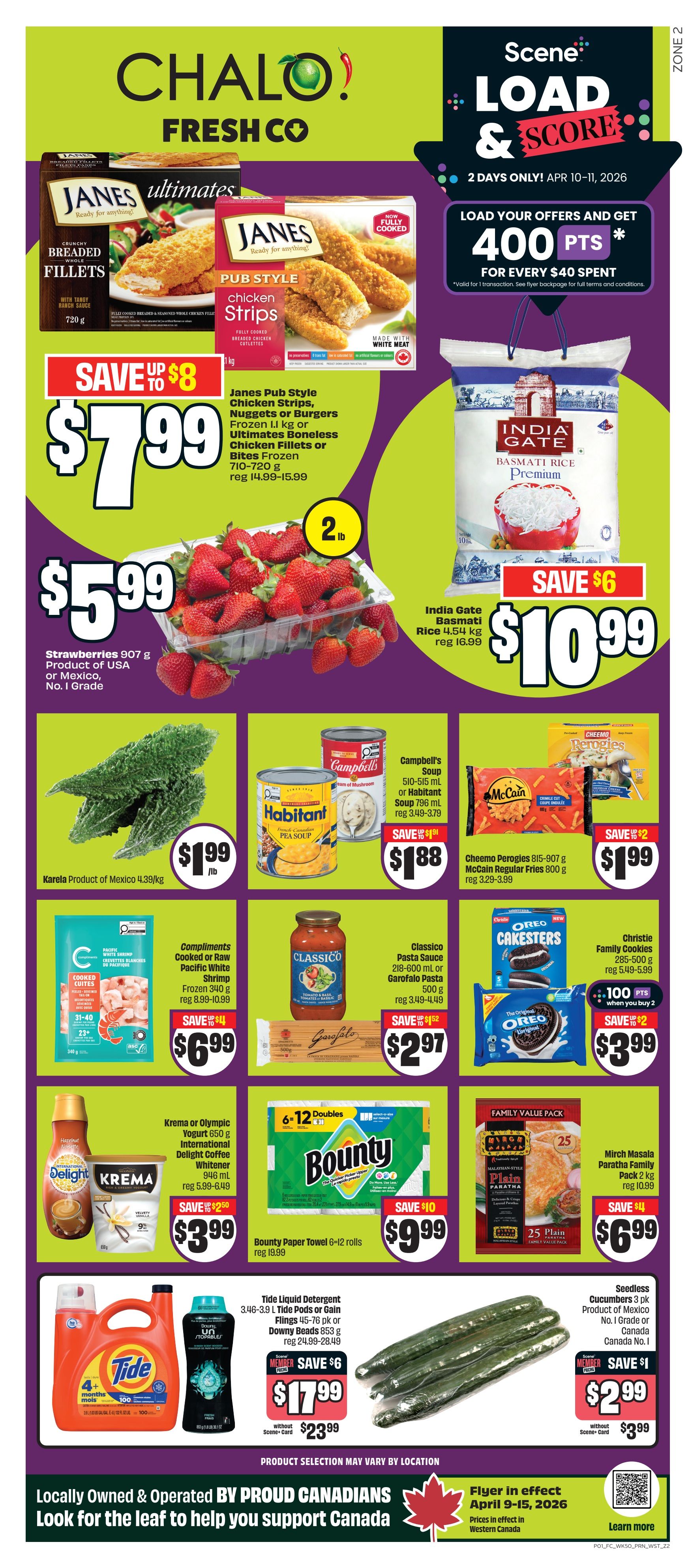 FreshCo - Western Canada - Chalo ! - Valid from April 9 to 15, 2026 - Page 1