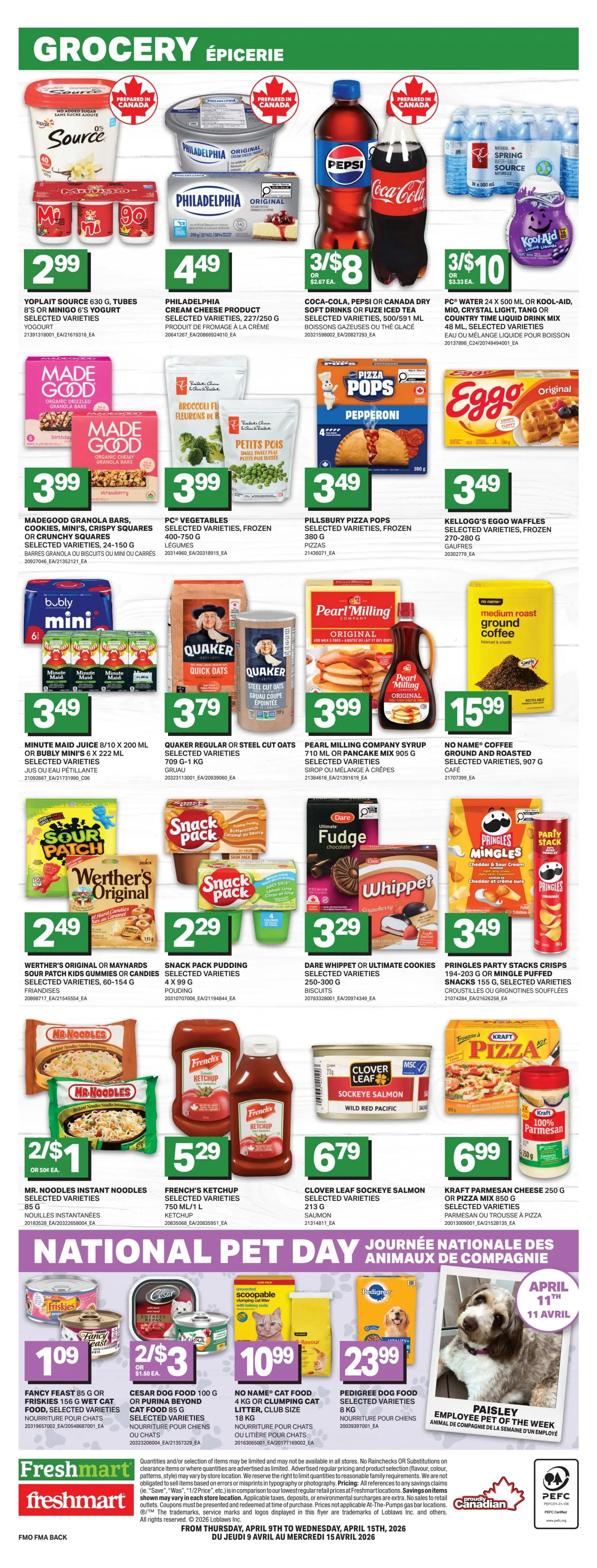 Freshmart - Ontario - Weekly Flyer Specials - Valid from April 9 to 15, 2026 - Page 4