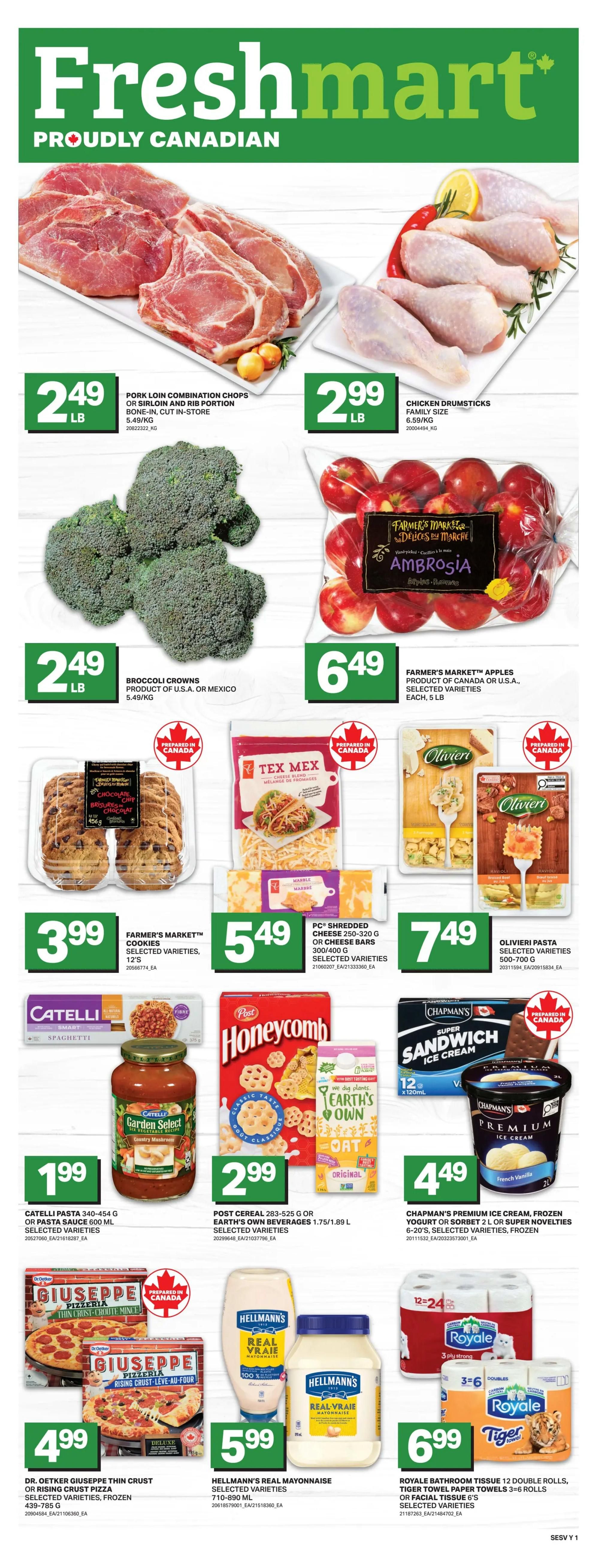 Freshmart - Western Canada - Weekly Flyer Specials - Valid from April 9 to 15, 2026 - Page 1