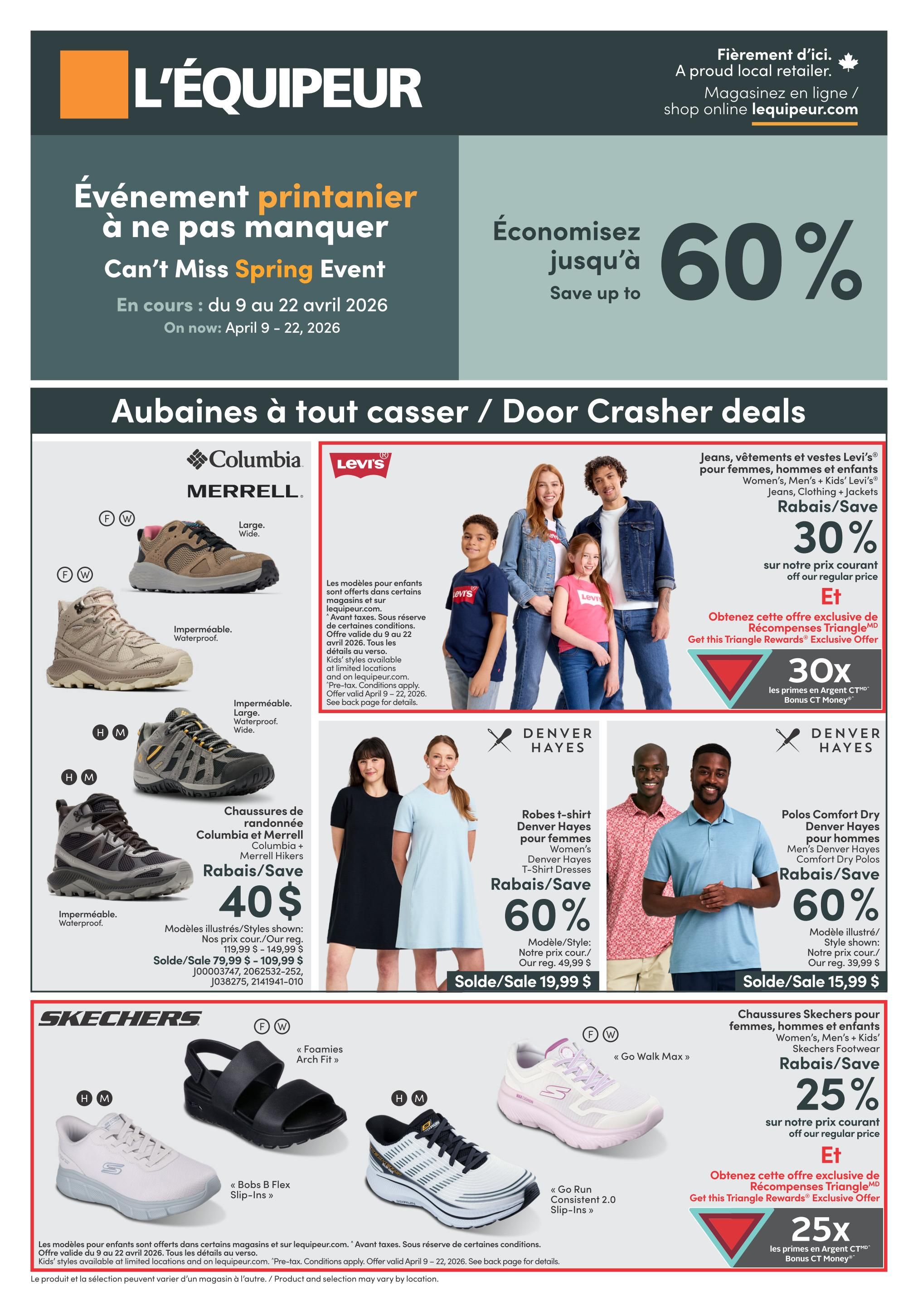 Mark's - Quebec - 2 Weeks of Savings - Valid from April 9 to 22, 2026 - Page 1