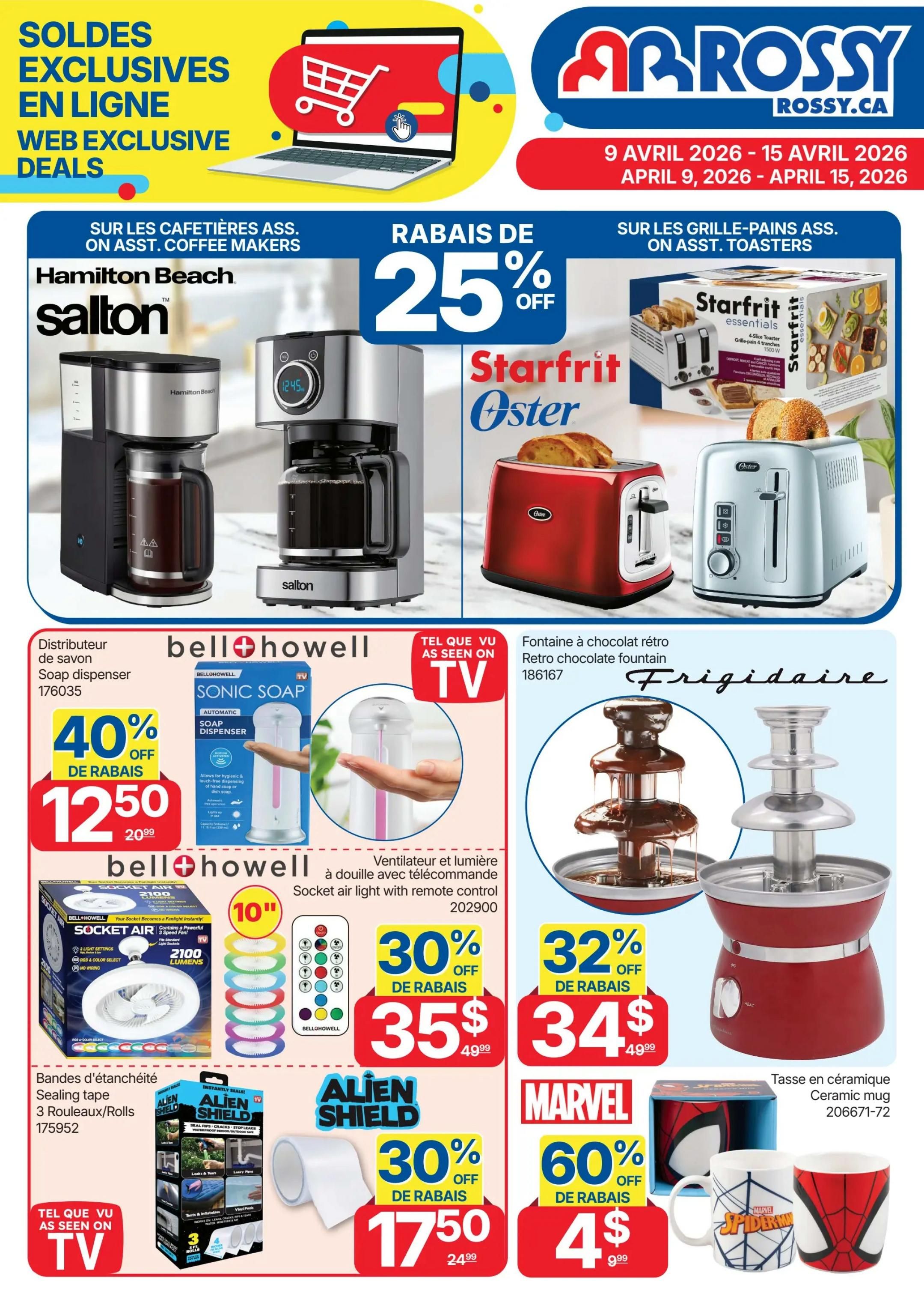 Rossy - Weekly Flyer Specials - Valid from April 9 to 15, 2026 - Page 9