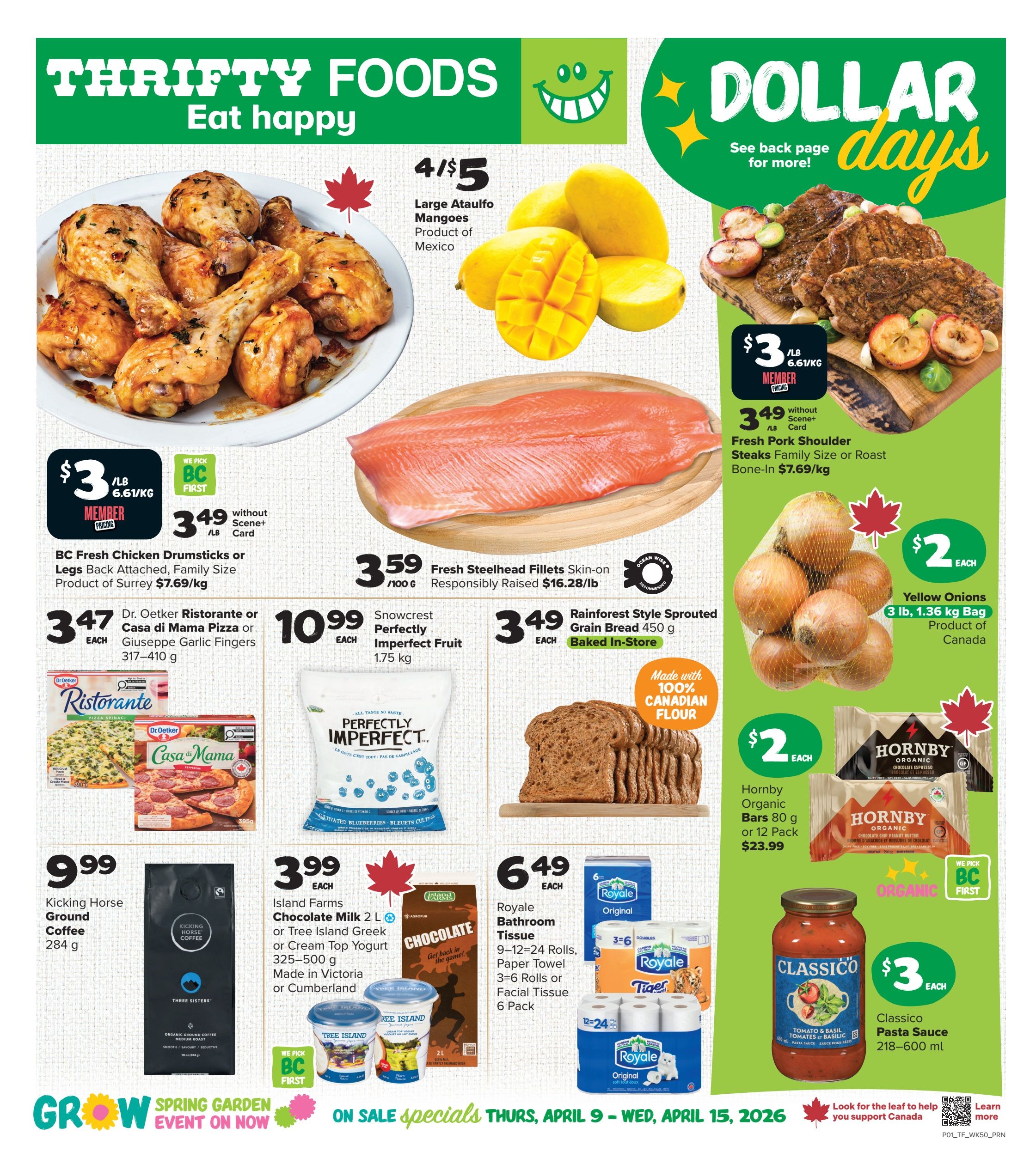 Thrifty Foods - Weekly Flyer Specials - Valid from April 9 to 15, 2026 - Page 1