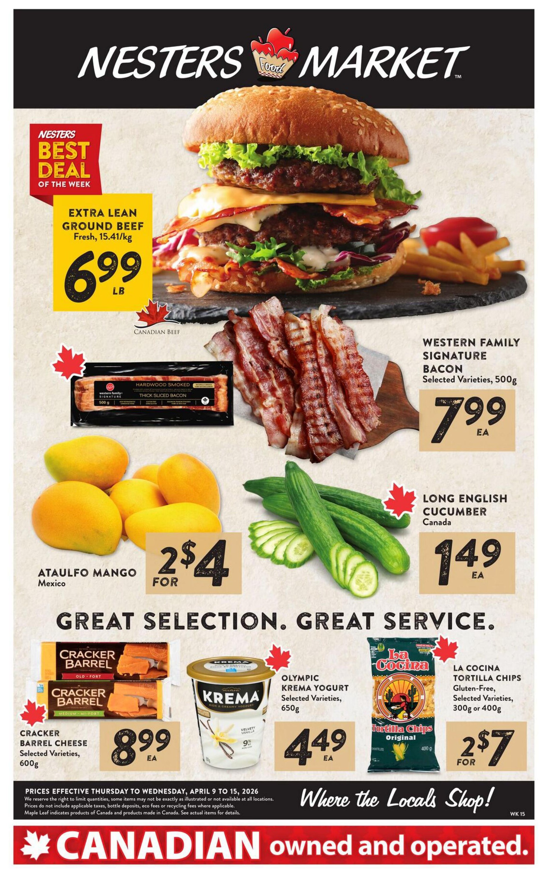 Nesters Market - Weekly Flyer Specials - Valid from April 9 to 15, 2026 - Page 1