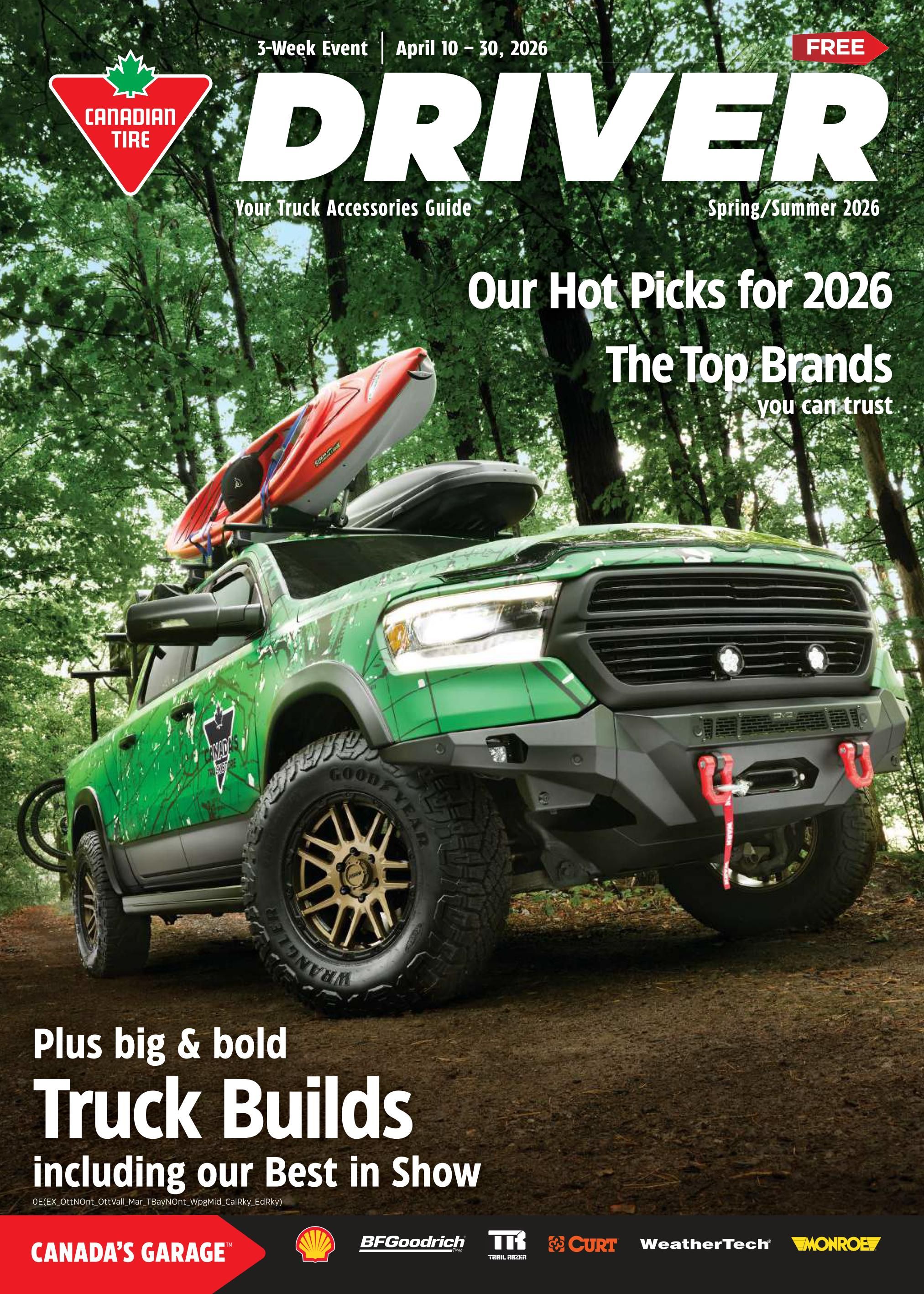 Canadian Tire - Driver Catalogue - Valid from April 10 to 30, 2026 - Page 1