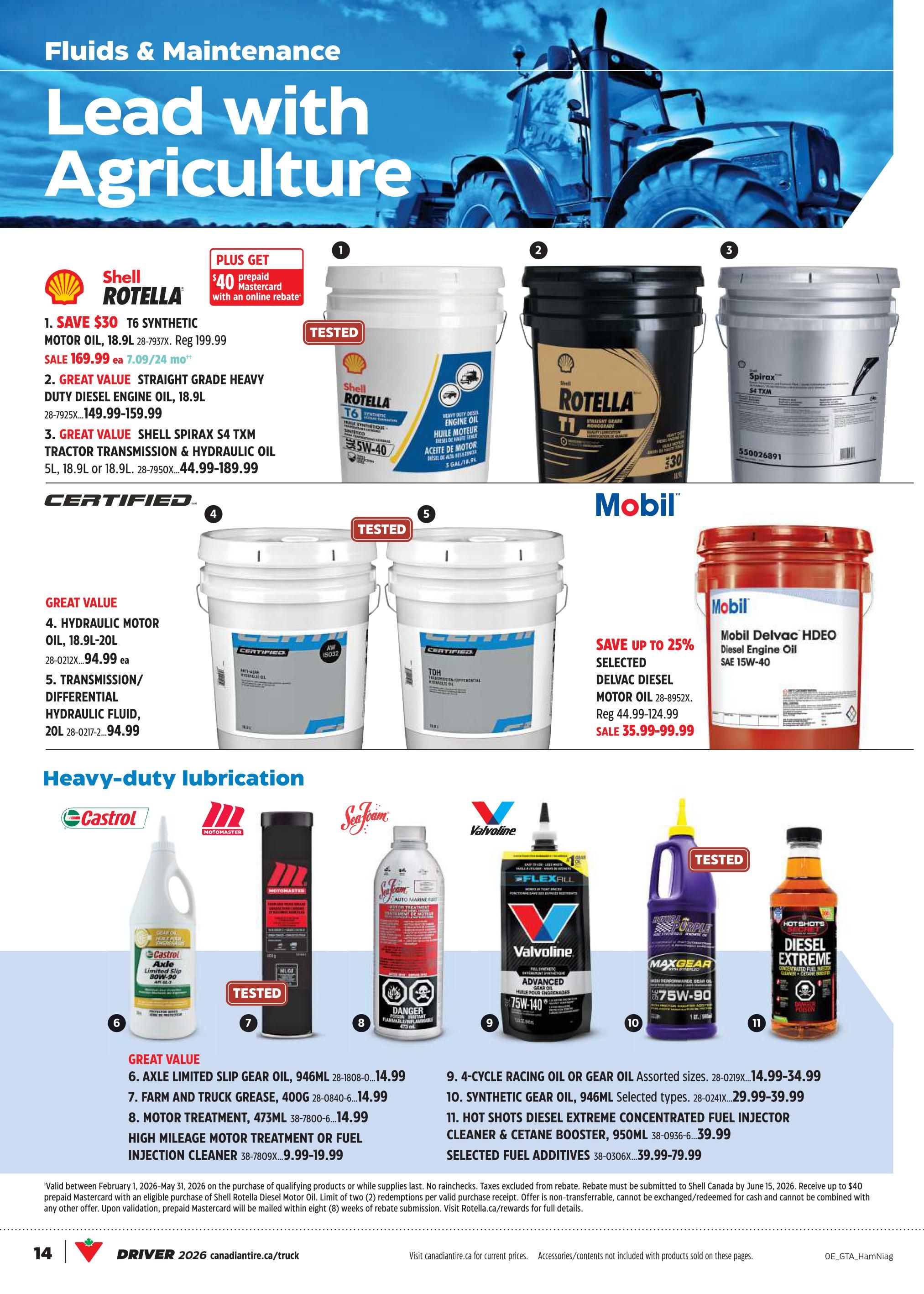 Canadian Tire - Driver Catalogue - Valid from April 10 to 30, 2026 - Page 14