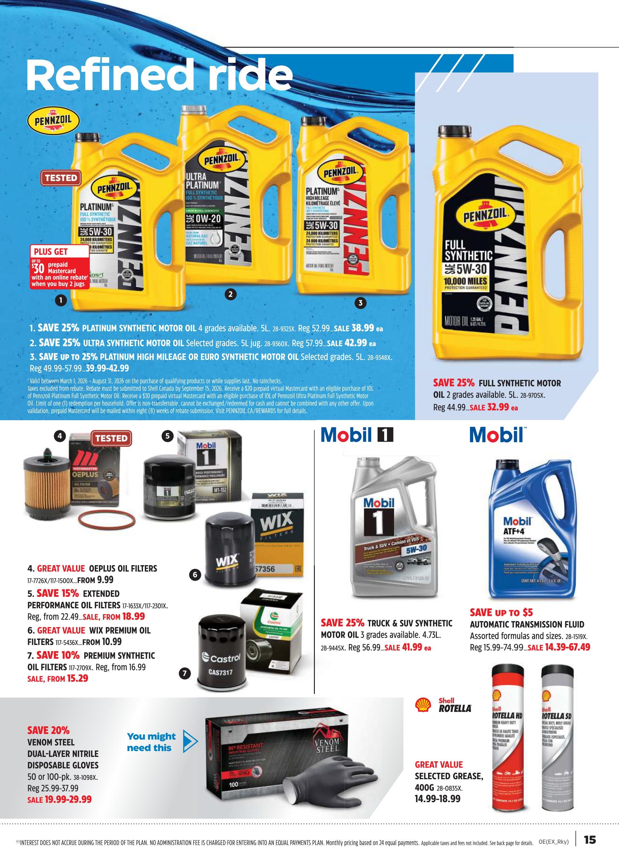 Canadian Tire - Driver Catalogue - Valid from April 10 to 30, 2026 - Page 15