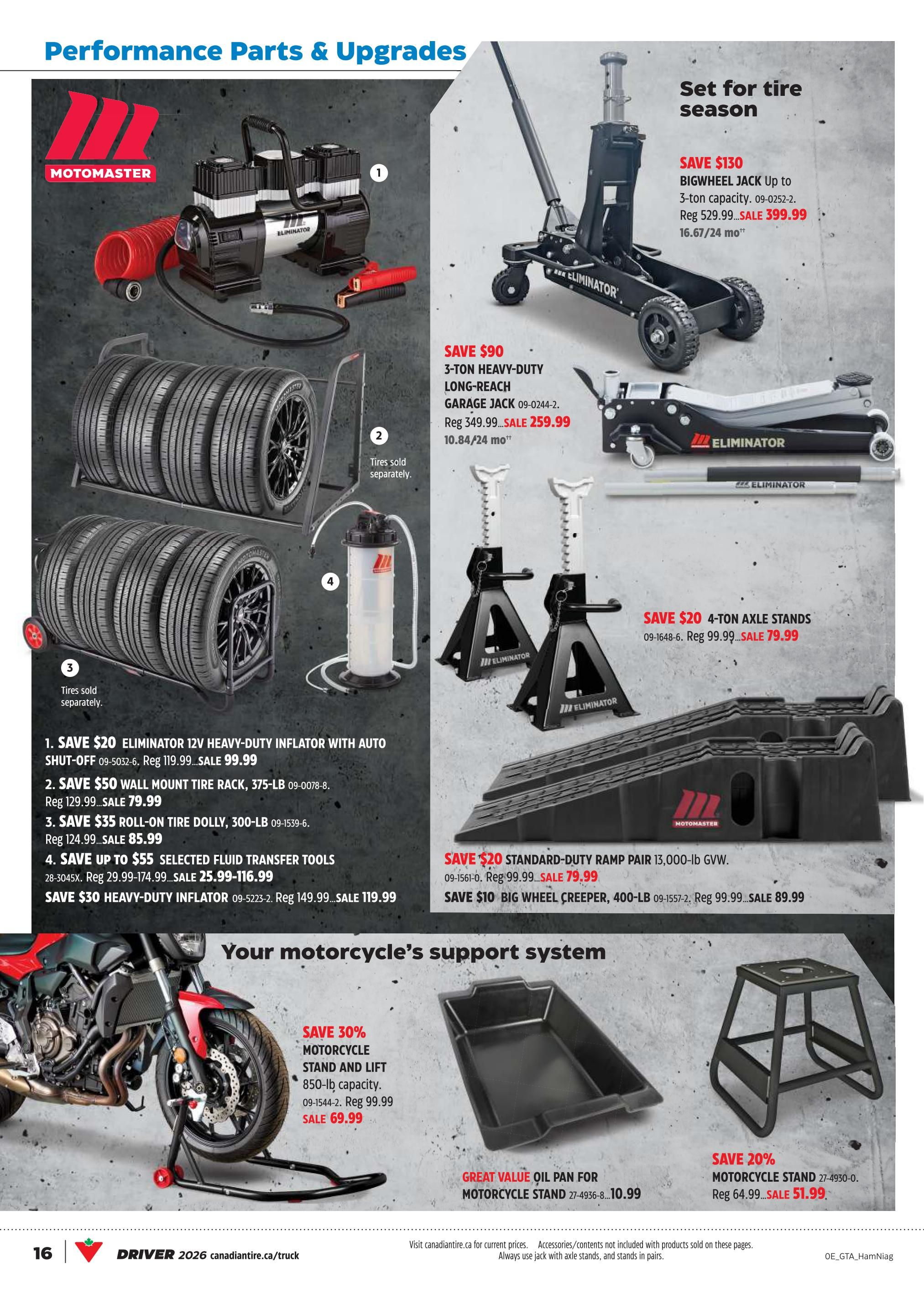 Canadian Tire - Driver Catalogue - Valid from April 10 to 30, 2026 - Page 16