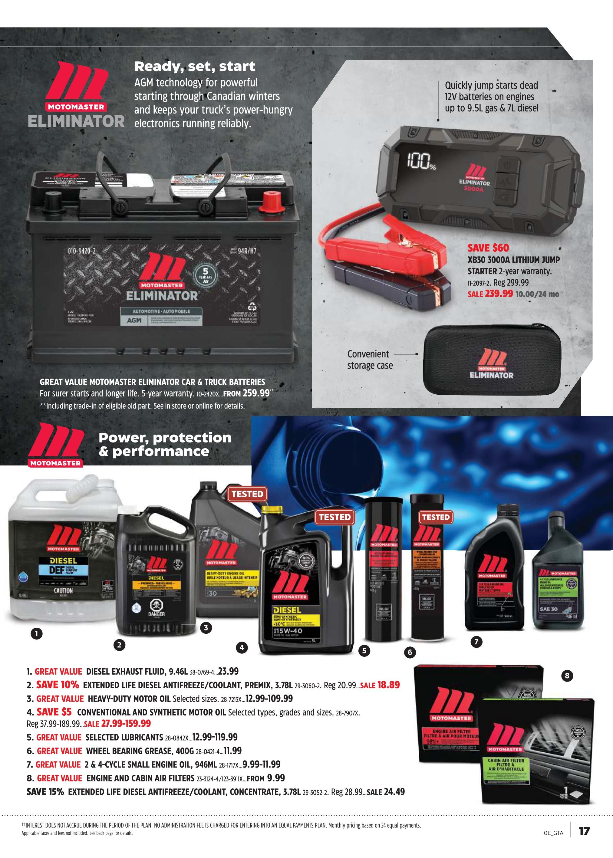 Canadian Tire - Driver Catalogue - Valid from April 10 to 30, 2026 - Page 17