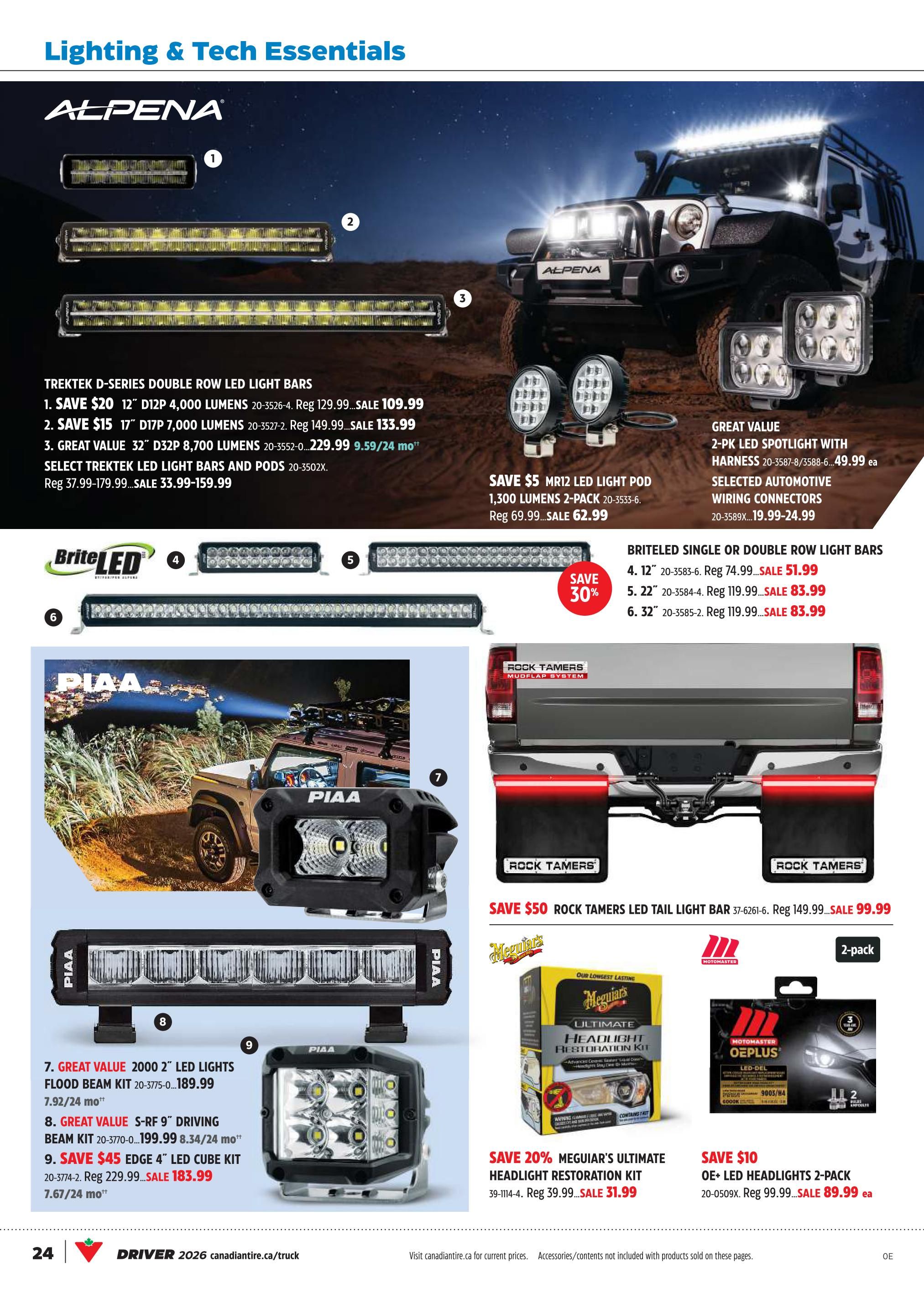 Canadian Tire - Driver Catalogue - Valid from April 10 to 30, 2026 - Page 24