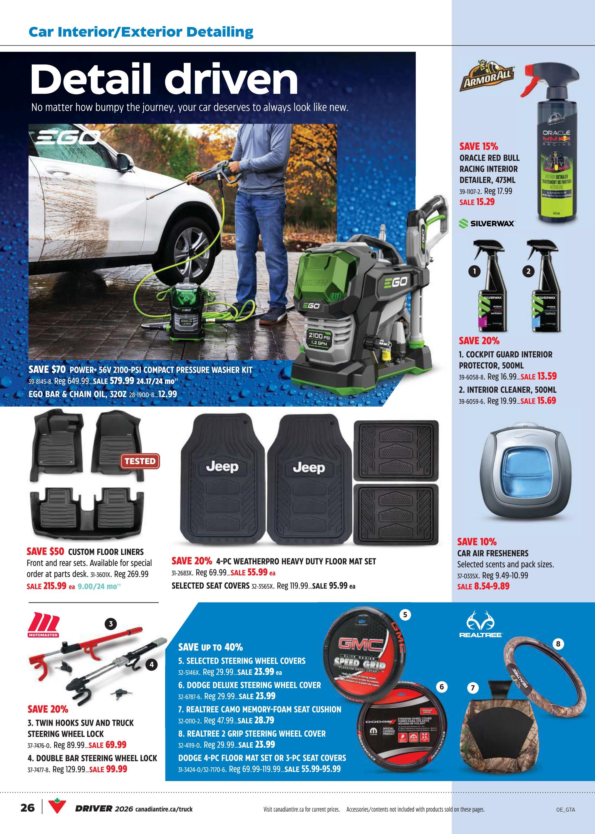 Canadian Tire - Driver Catalogue - Valid from April 10 to 30, 2026 - Page 26