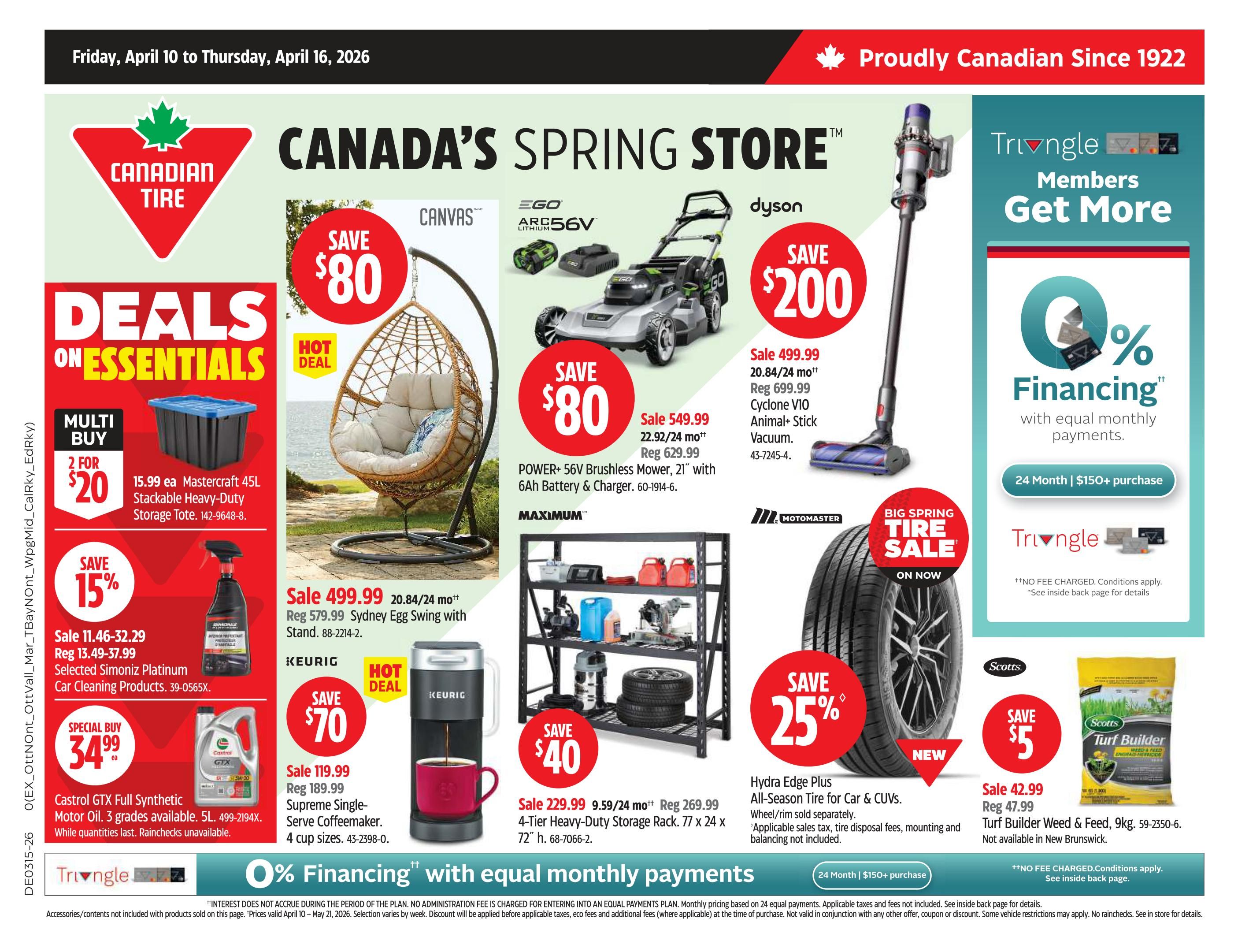 Canadian Tire - Ontario - Weekly Flyer Specials - Valid from April 10 to 16, 2026 - Page 3