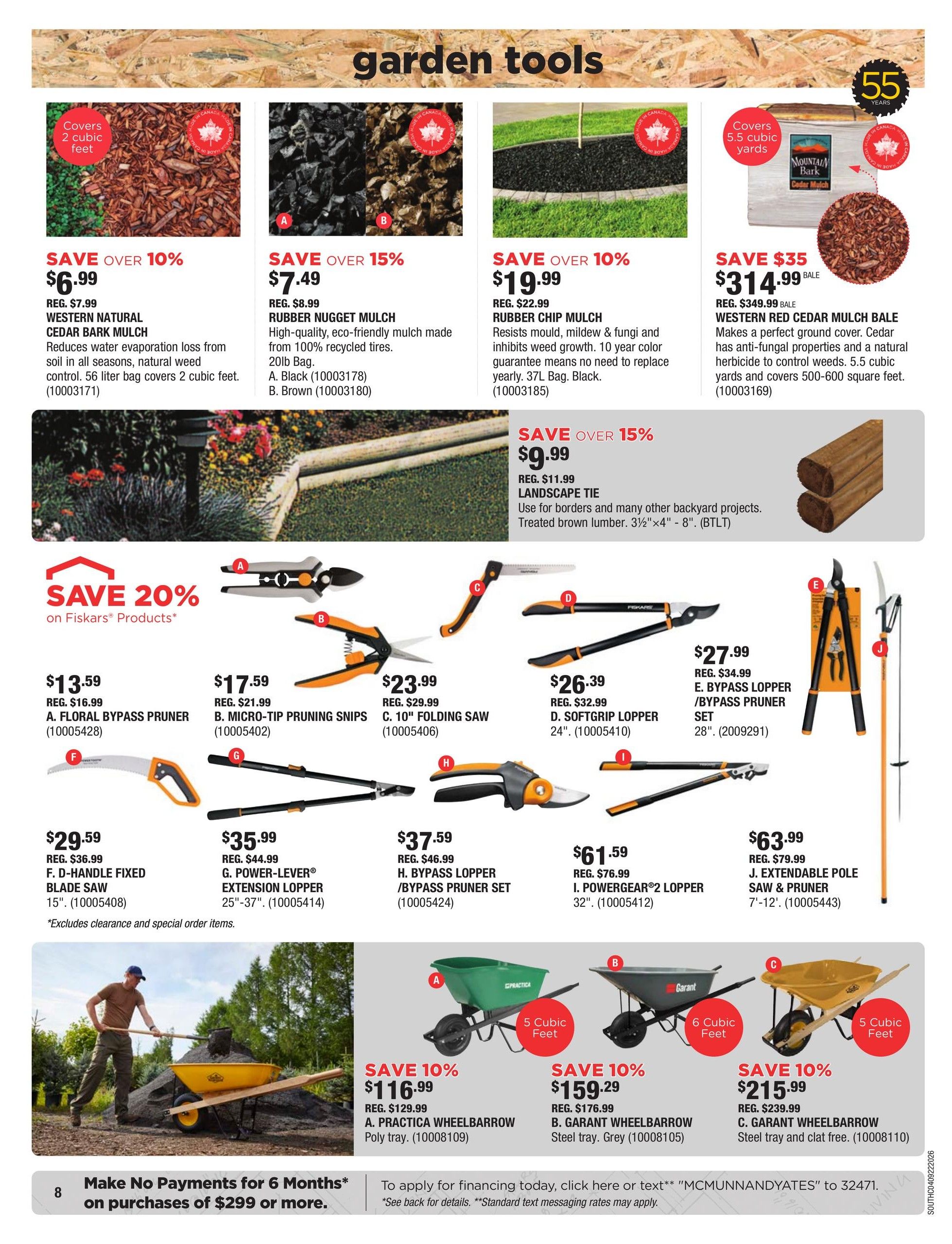 McMunn & Yates Building Supplies - Flyer Specials - Valid from April 9 to 22, 2026 - Page 8