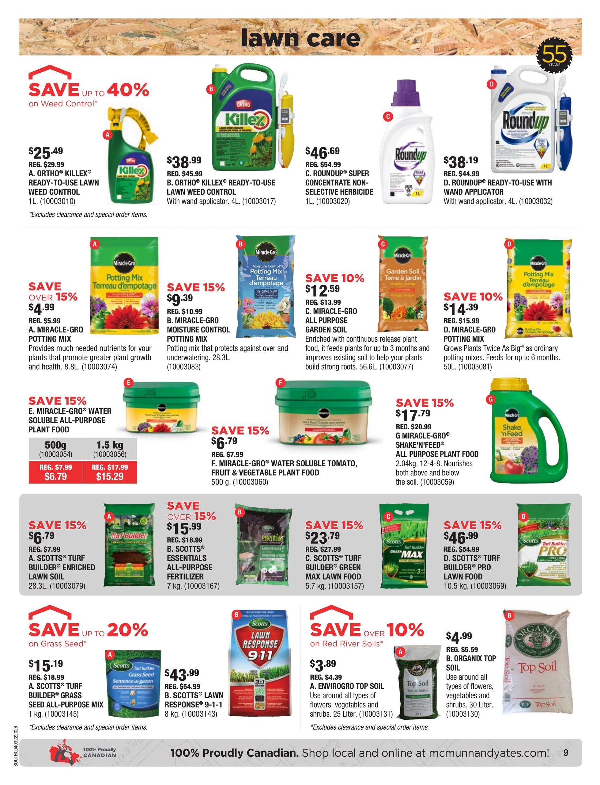 McMunn & Yates Building Supplies - Flyer Specials - Valid from April 9 to 22, 2026 - Page 9