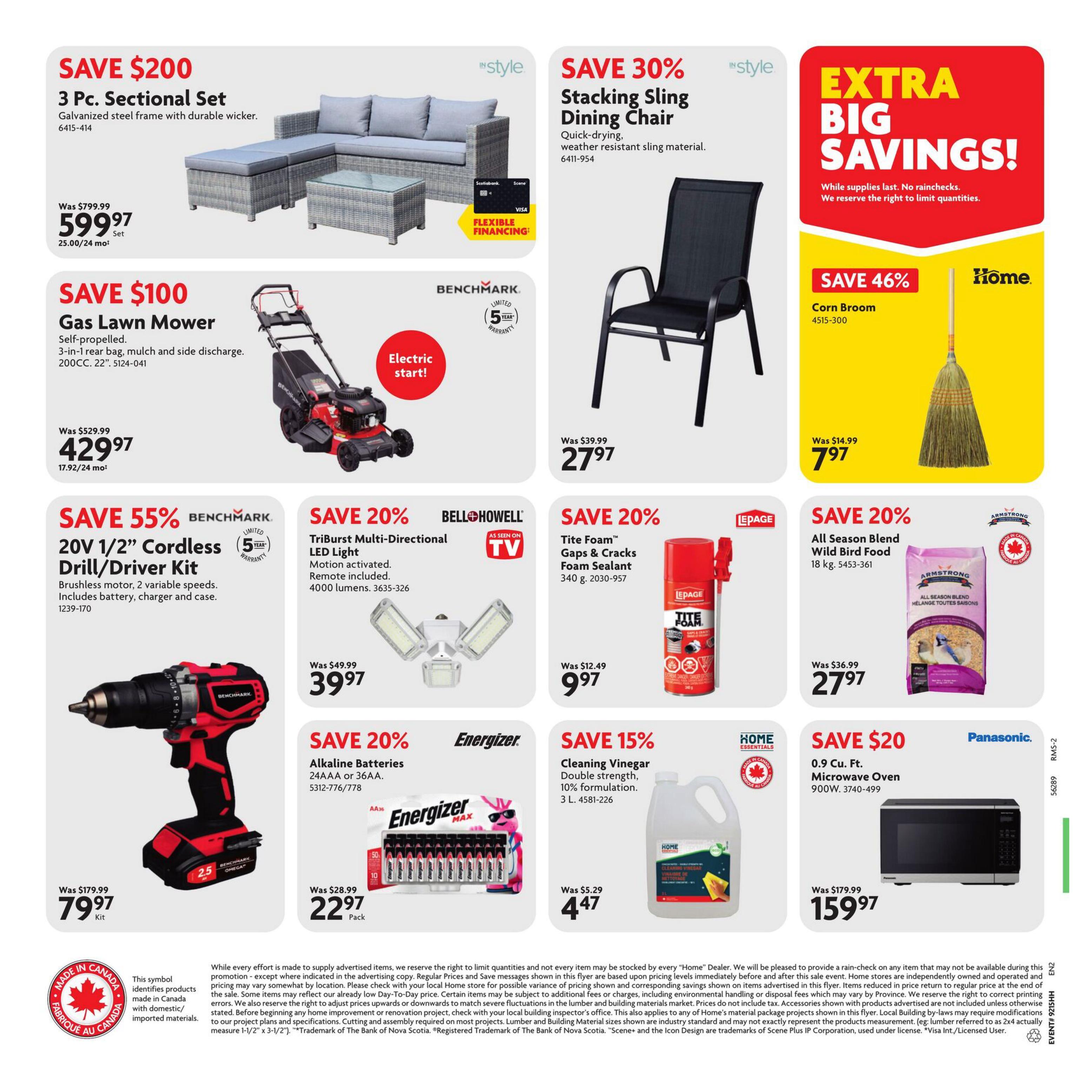 Home Hardware - Atlantic - Flyer Specials - Valid from April 9 to 22, 2026 - Page 2