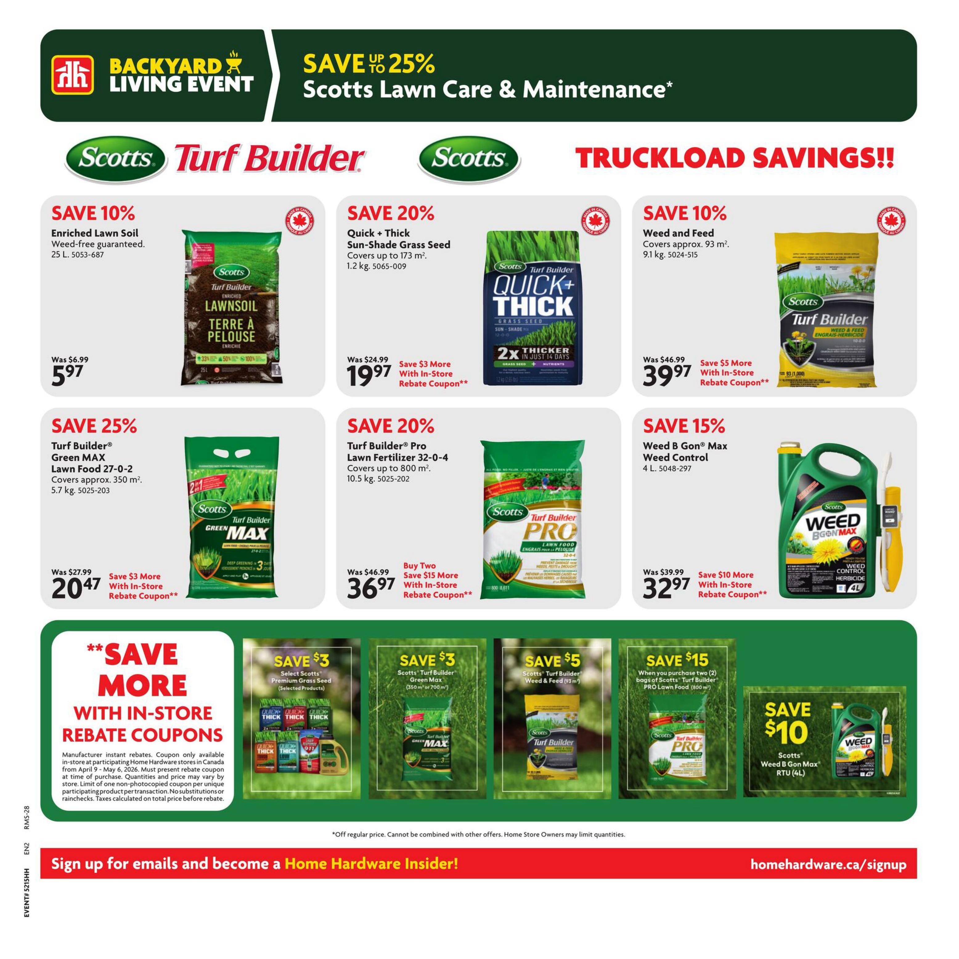 Home Hardware - Atlantic - Flyer Specials - Valid from April 9 to 22, 2026 - Page 8