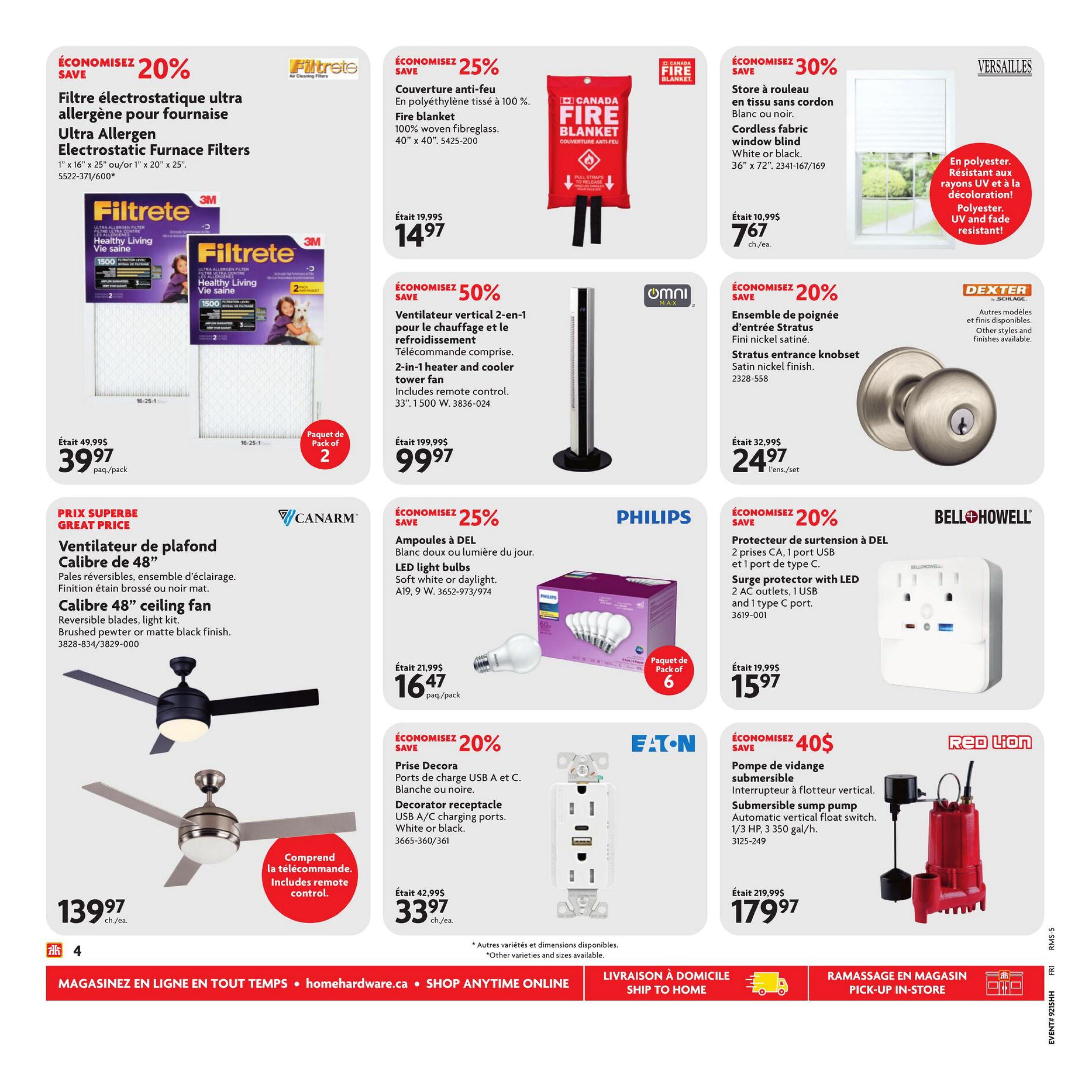 Home Hardware - Quebec - Flyer Specials - Valid from April 9 to 22, 2026 - Page 5