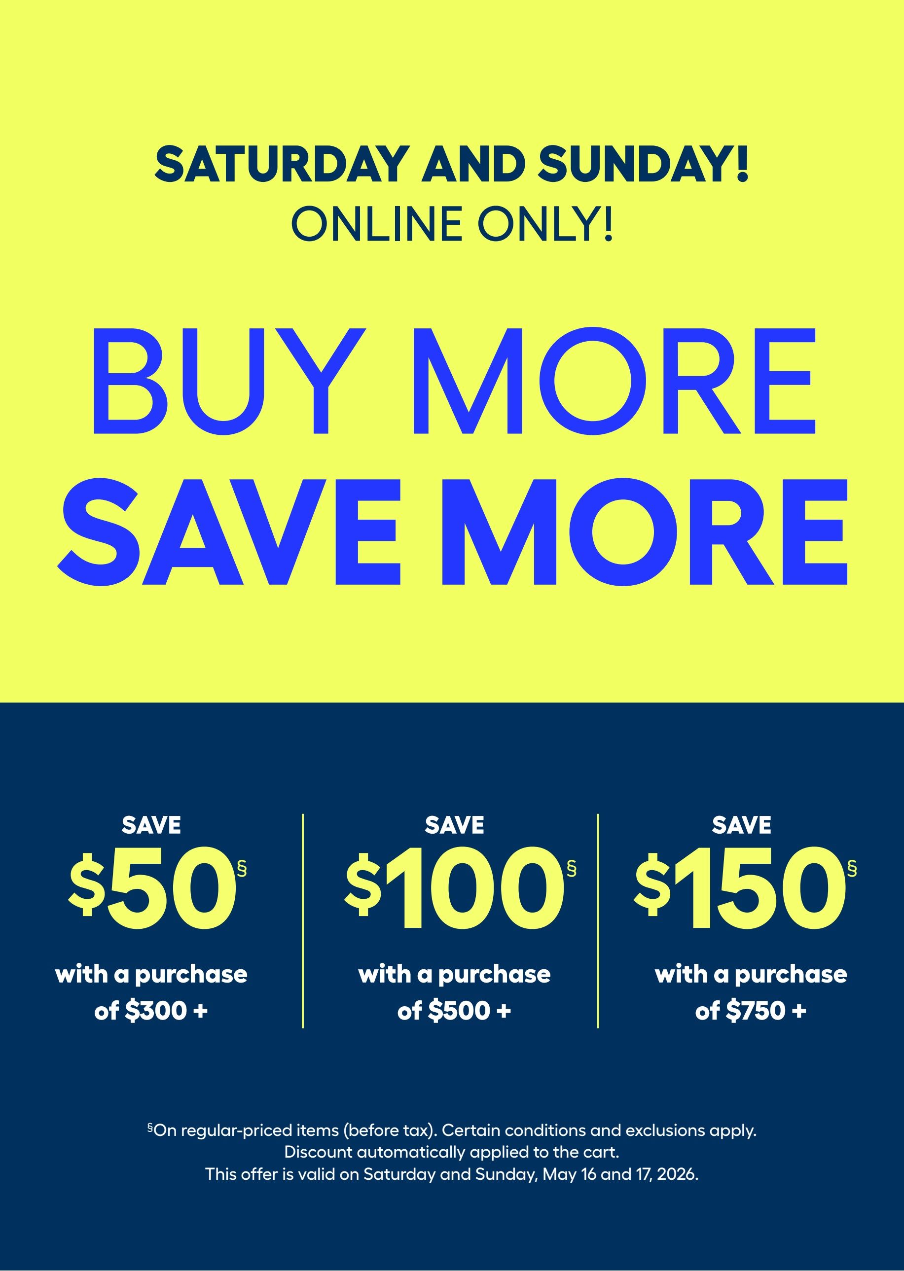 Rona Week flyer for Western Canada, valid May 14 to May 20, 2026. Save 15% on all in-stock patio sets, including the shown 'Harrison' 4-piece conversation set, now $759. Save 20% on 'Majesty' palm in a 10' pot for $19.99, down from $24.99. Assorted herb and vegetable plants in 4' pots are only 3 for $9. Assorted annuals 6-pack for $4.59. Save $1 on Cedar mulch, 2 cu. ft., now $4.99. Propane gas 4-burner grill with griddle is on sale for $399.99, saving $100 from $499.99. Save 26% on 32-box 'Contractor' garbage bags, made from 100% recycled LLDPE resin, black, 33' x 48', for $16.99.