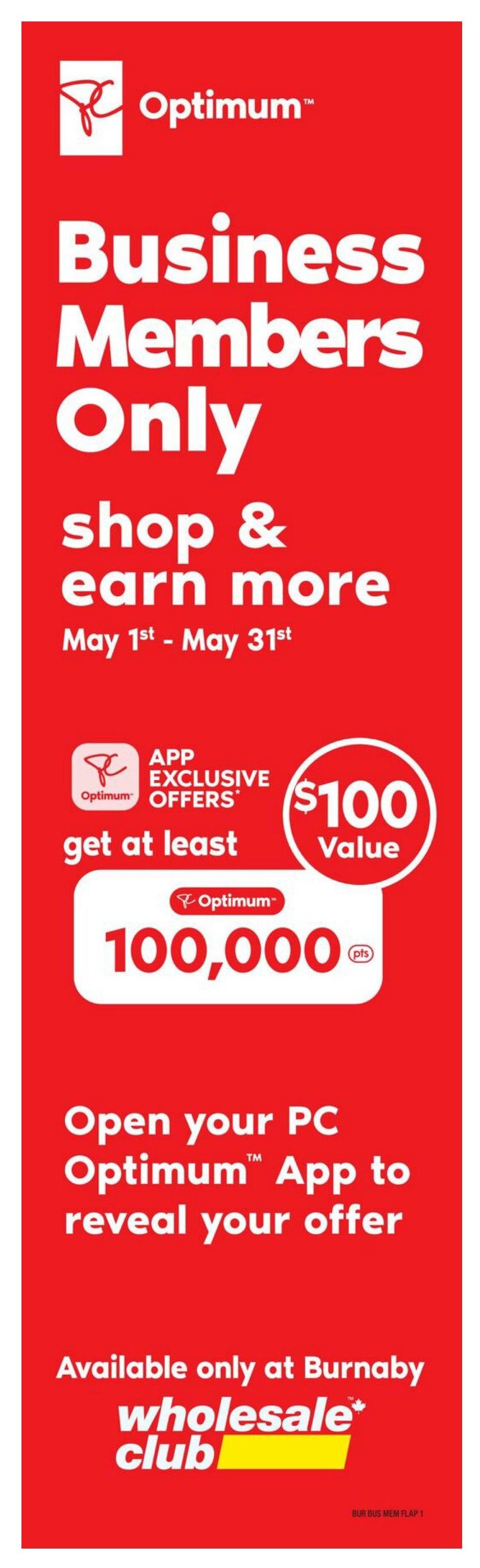Wholesale Club flyer specials page 4 features 'Fresh Deals of the Week' valid for 7 days only, from Thursday, May 14 to Wednesday, May 20, 2026. Featured items include Donair Meat Cone, uncooked and frozen, 15.5 KG for $169.99. Also available are Strawberries, product of U.S.A., 2 LB for $7.99, and Red Onions, product of U.S.A., 25 LB for $25.99.