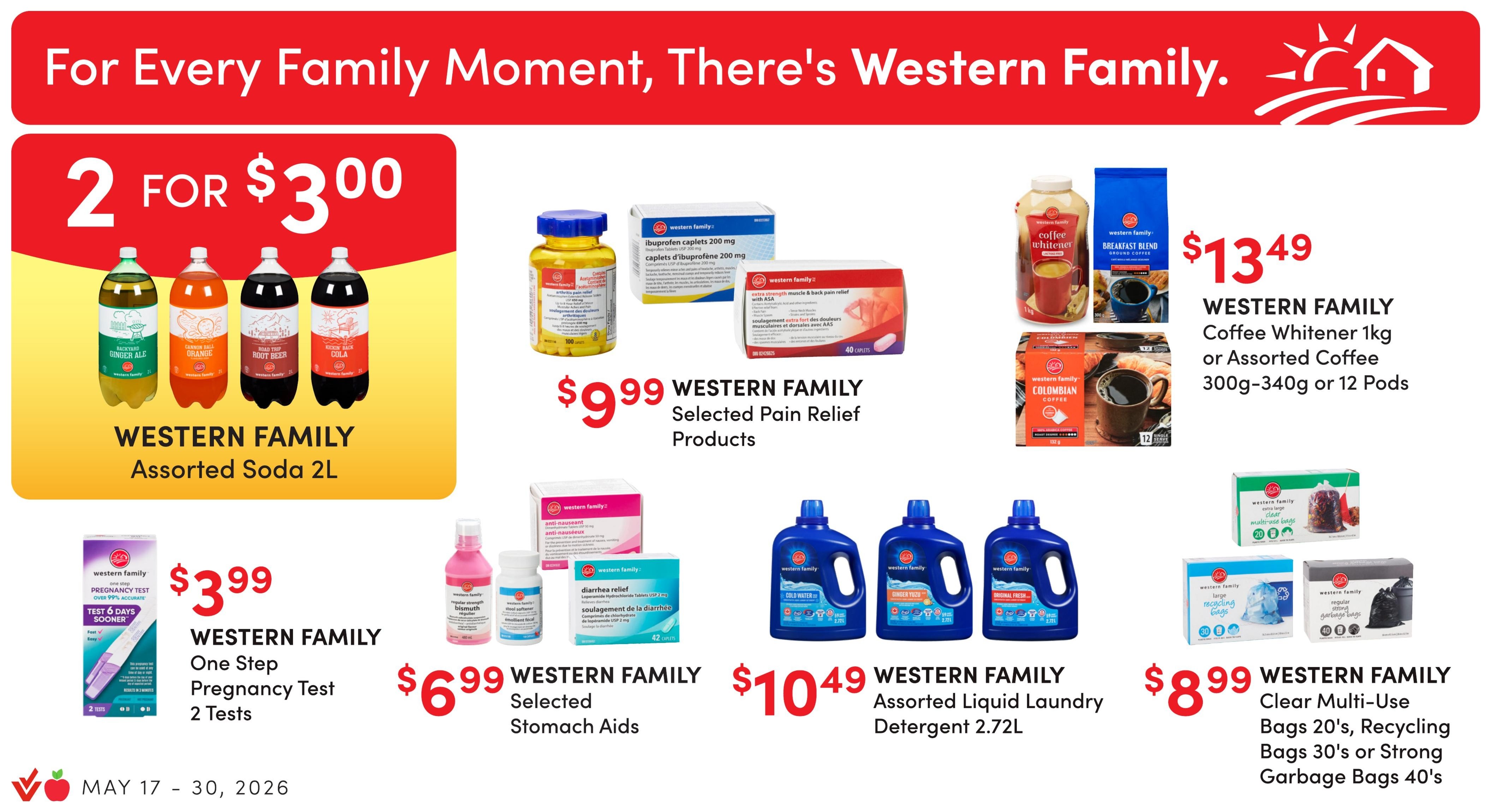 Apple Drugs flyer page 5 features 'Smart Savings for Everyday Life' with Aspirin, Aerius, or Claritin selected pain or allergy relief products for $7.99, and TRESemmé assorted hair care products for $7.99. Also on sale are Bell Lifestyle assorted health care products at 25% off, and Jamieson selected vitamins or supplements for $10.99. Energizer assorted batteries are 25% off. The 'Simply Snackable' section includes Hawkins Cheezies for $2.99 and Twizzlers assorted candy for $3.99. Personal care items include Tena assorted health care products at 25% off, and Always or Tampax selected pads, liners, or tampons at 20% off. The page also promotes travel needs preparation with a Value Drug Mart or Apple Drugs pharmacist.